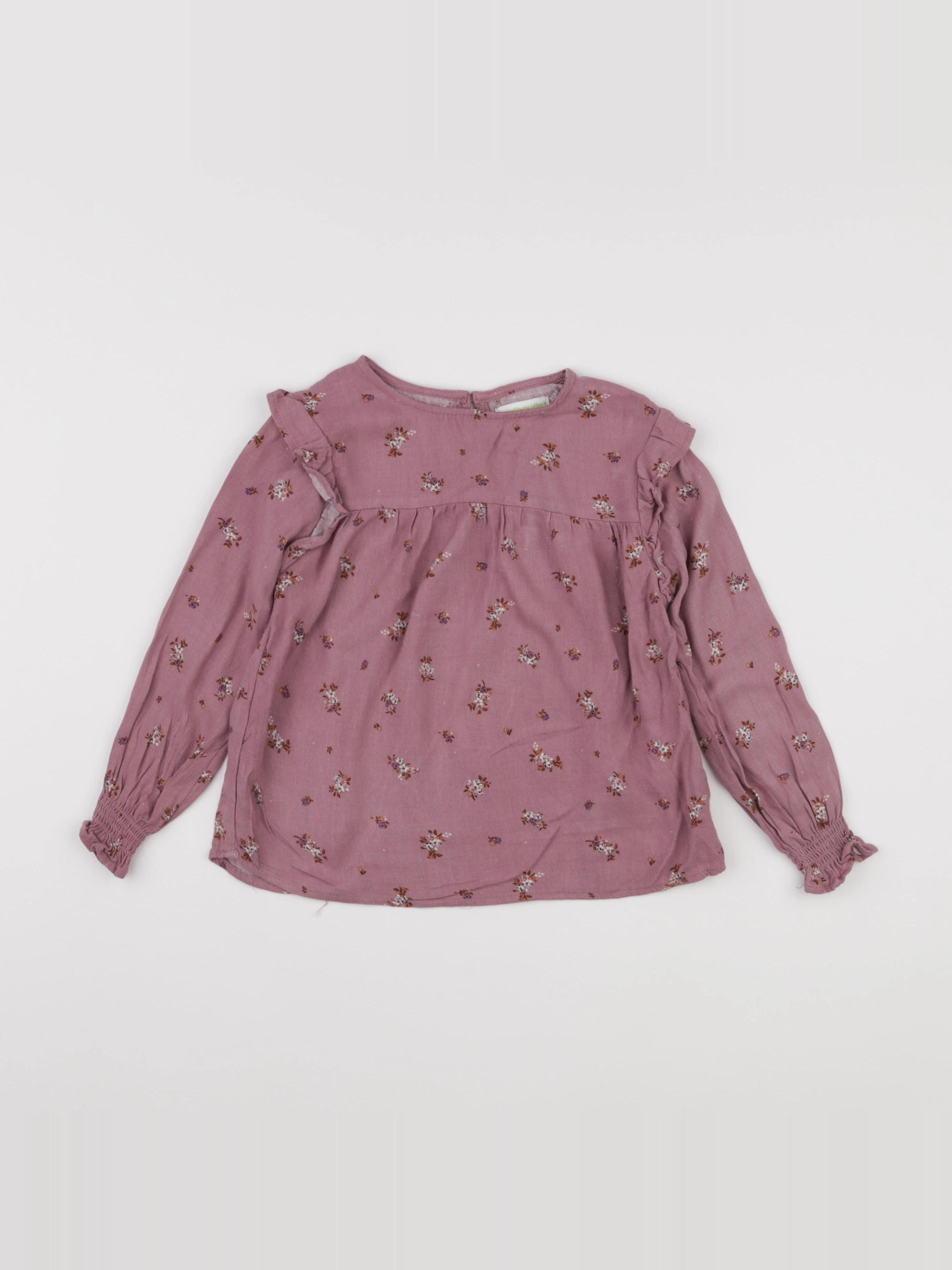 Vertbaudet - blouse violet - 4 ans