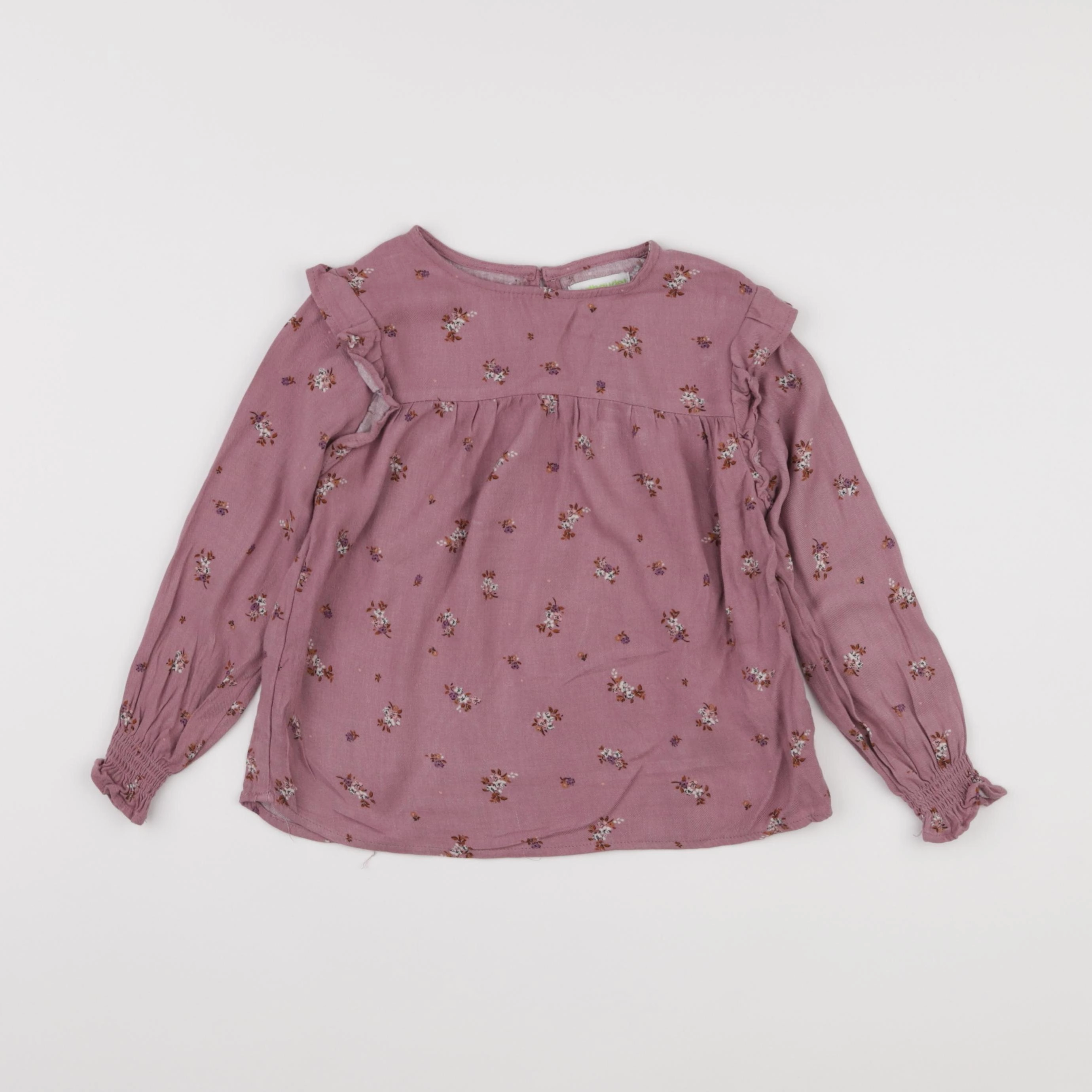 Vertbaudet - blouse violet - 4 ans