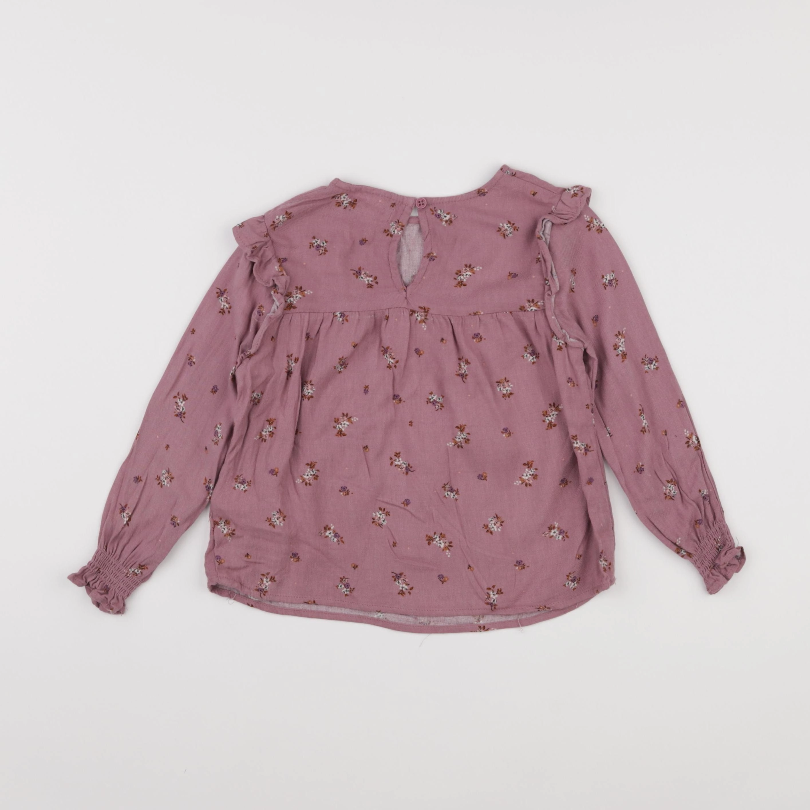 Vertbaudet - blouse violet - 4 ans