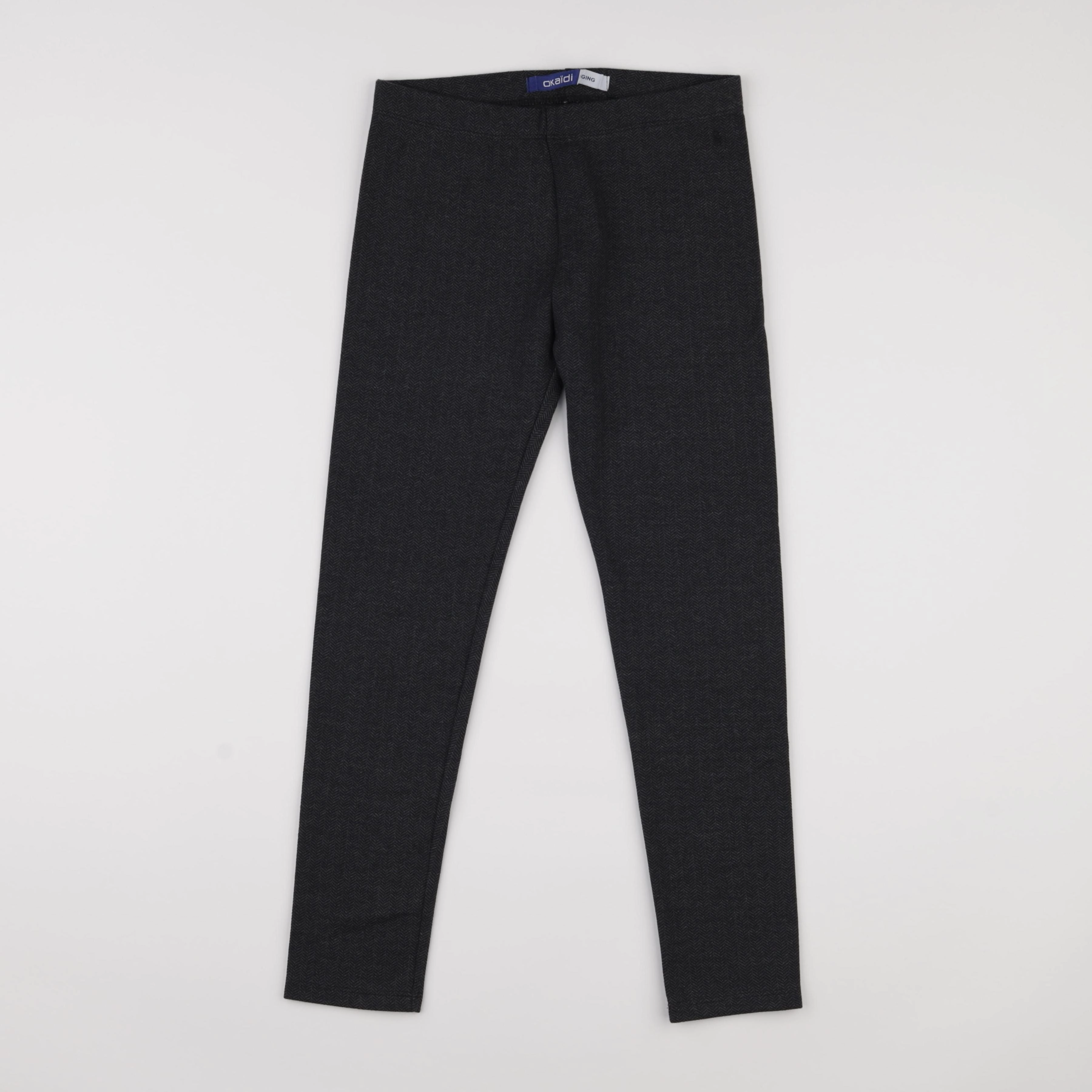 Okaidi - pantalon gris - 10 ans