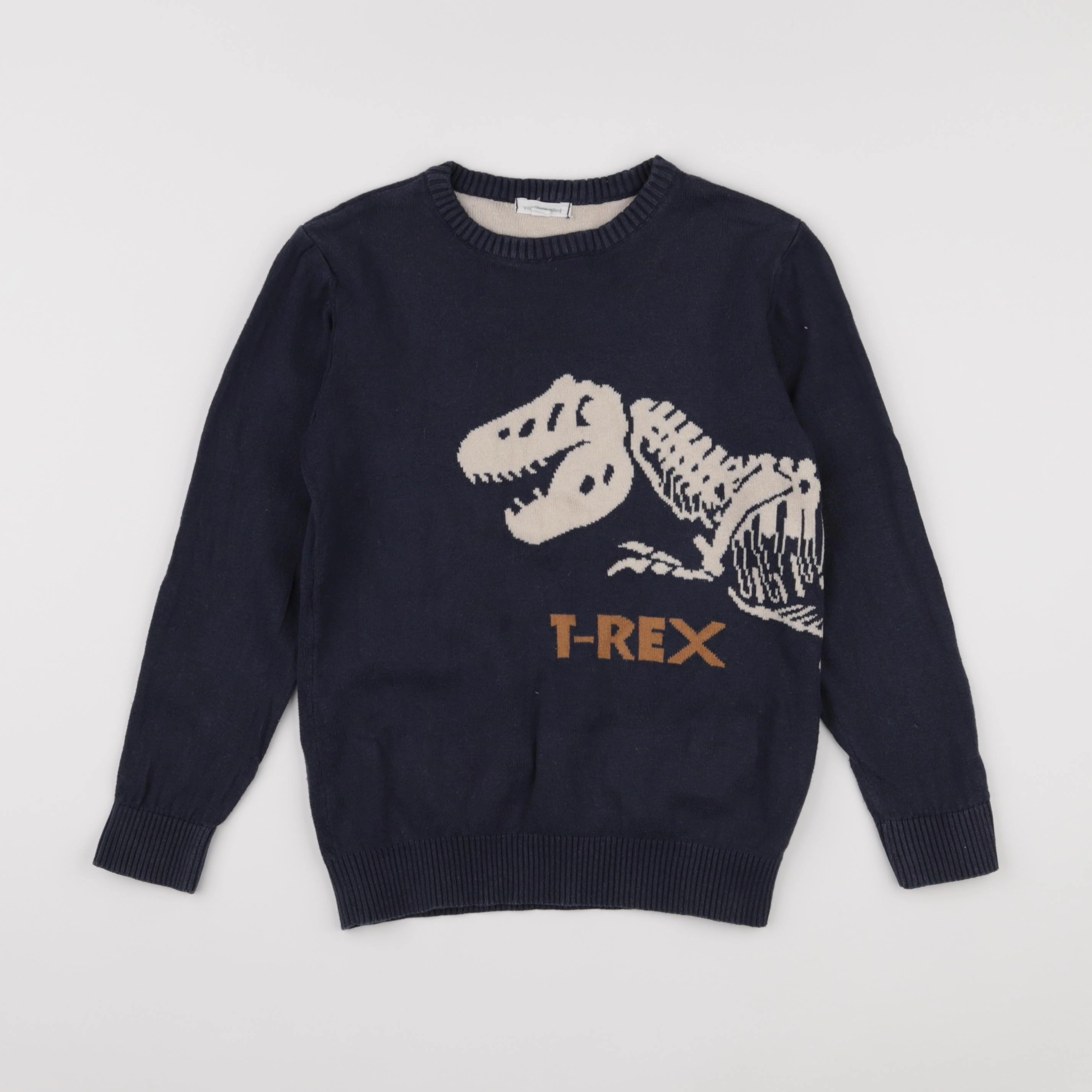 Vertbaudet - pull bleu - 8 ans