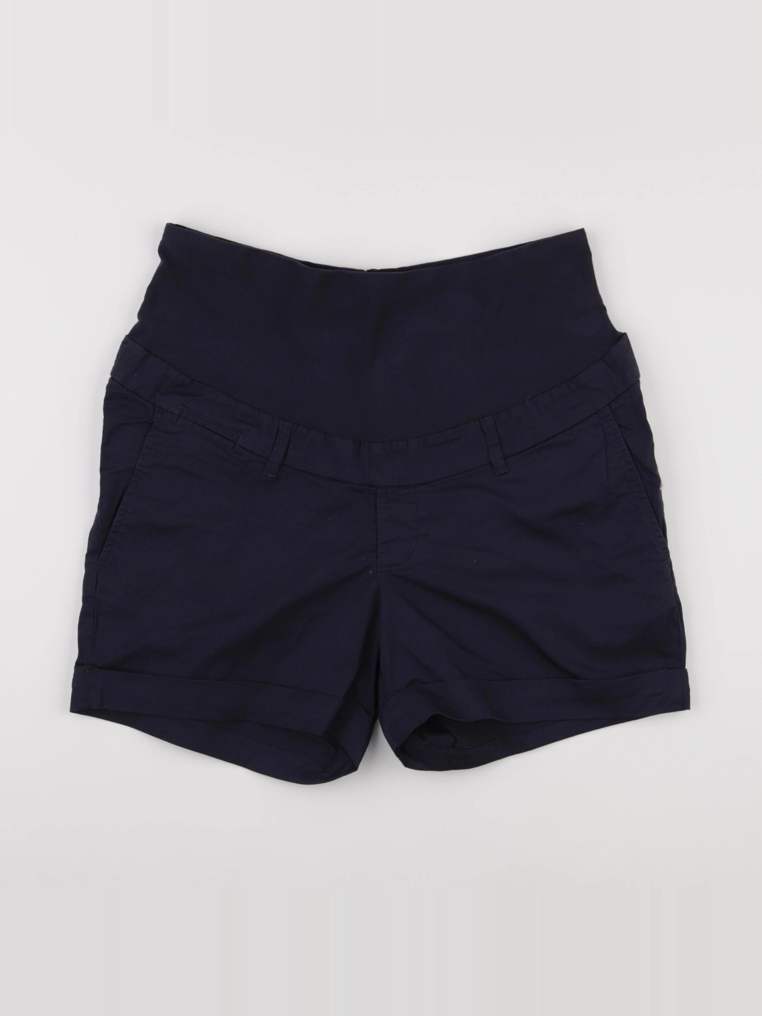 H&M - short grossesse bleu - 42