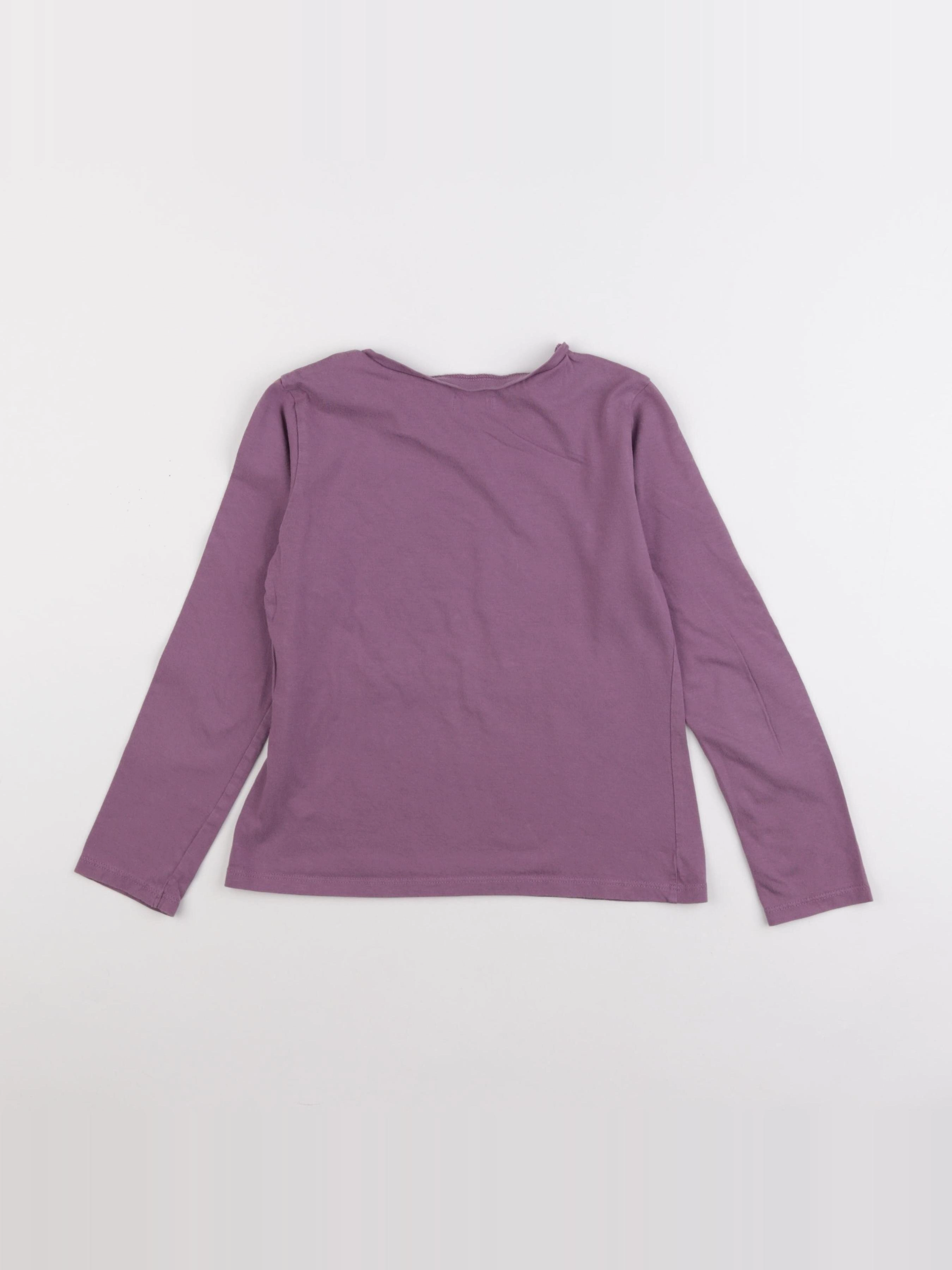 IKKS - tee-shirt violet - 8 ans
