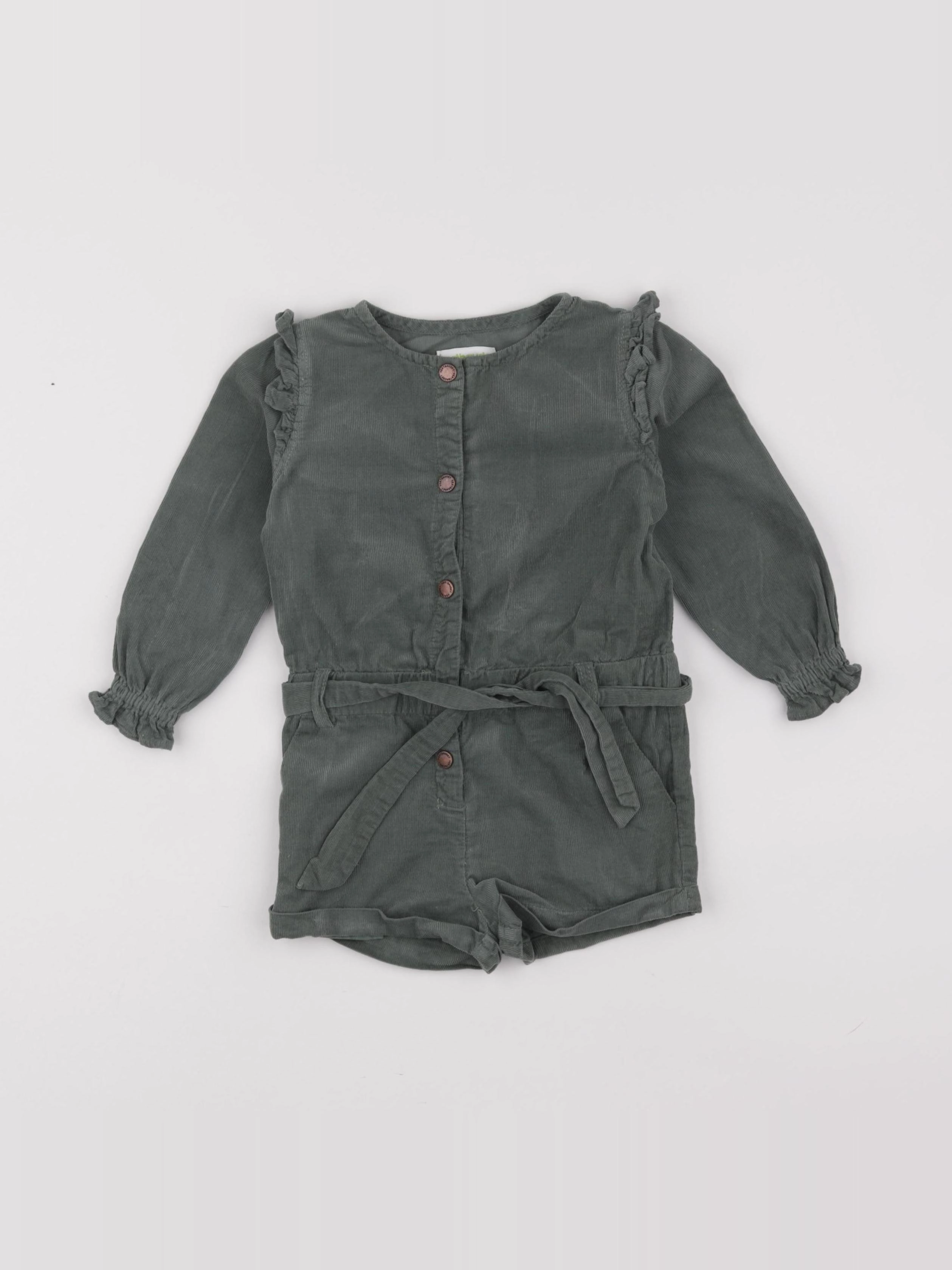 Vertbaudet - combinaison vert - 3 ans