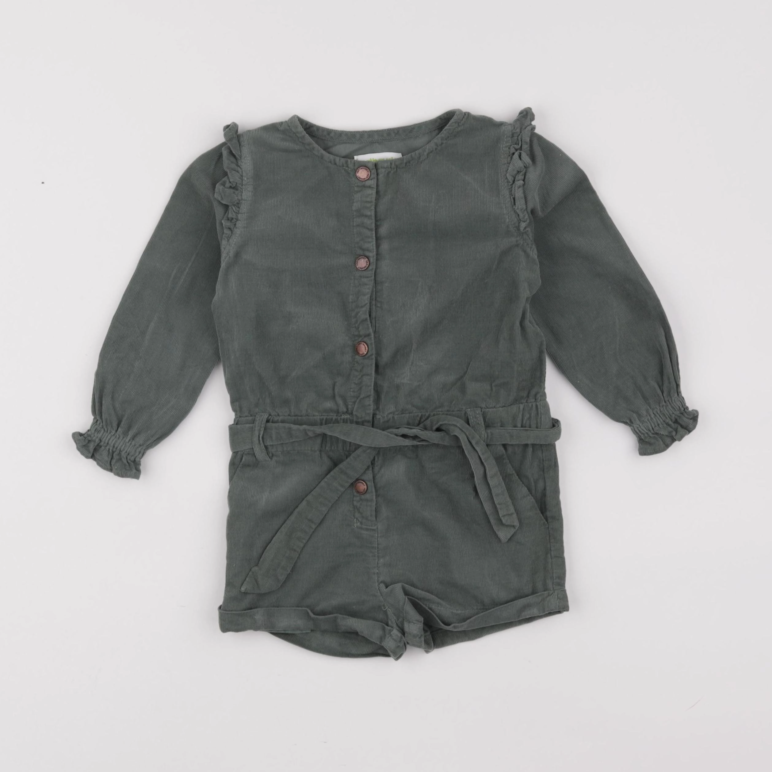 Vertbaudet - combinaison vert - 3 ans