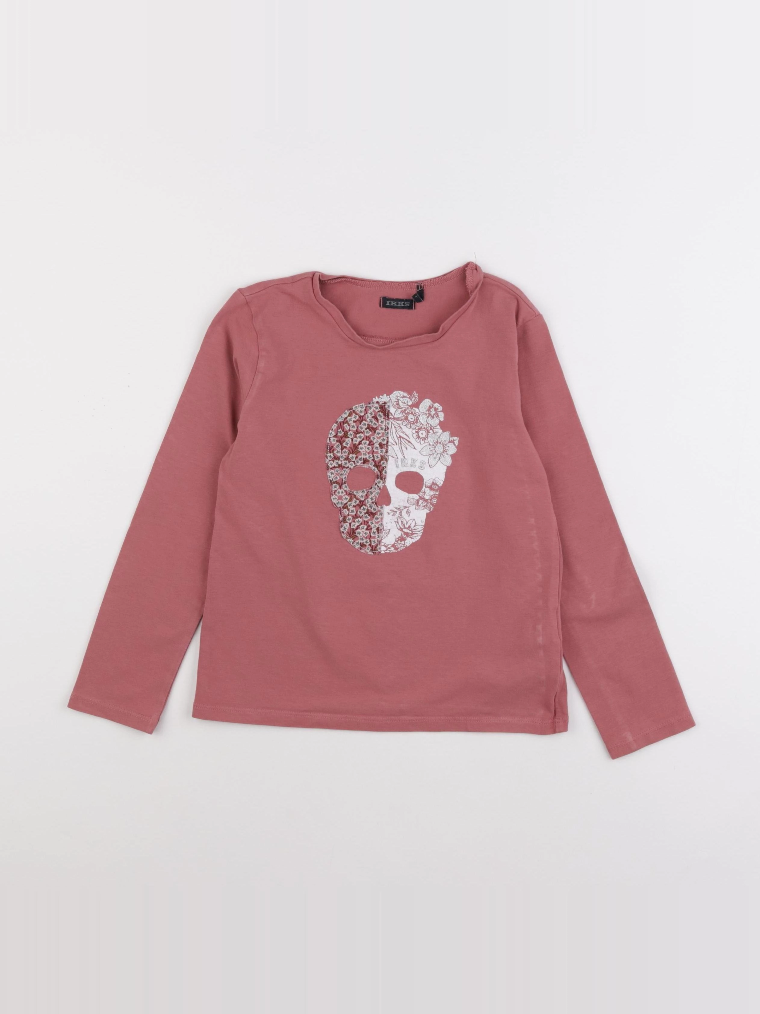 IKKS - tee-shirt rose - 8 ans