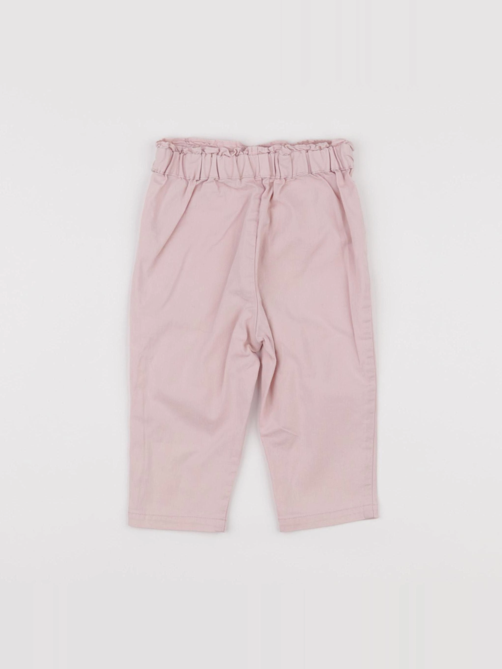 Eden & Victor - pantalon rose - 12 mois