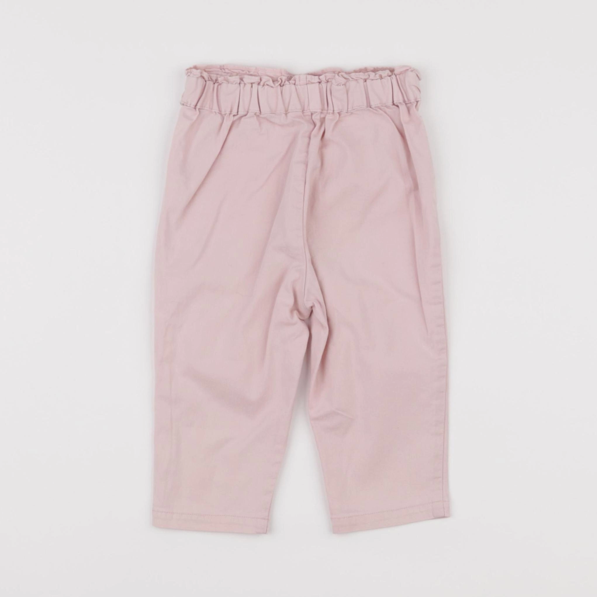 Eden & Victor - pantalon rose - 12 mois