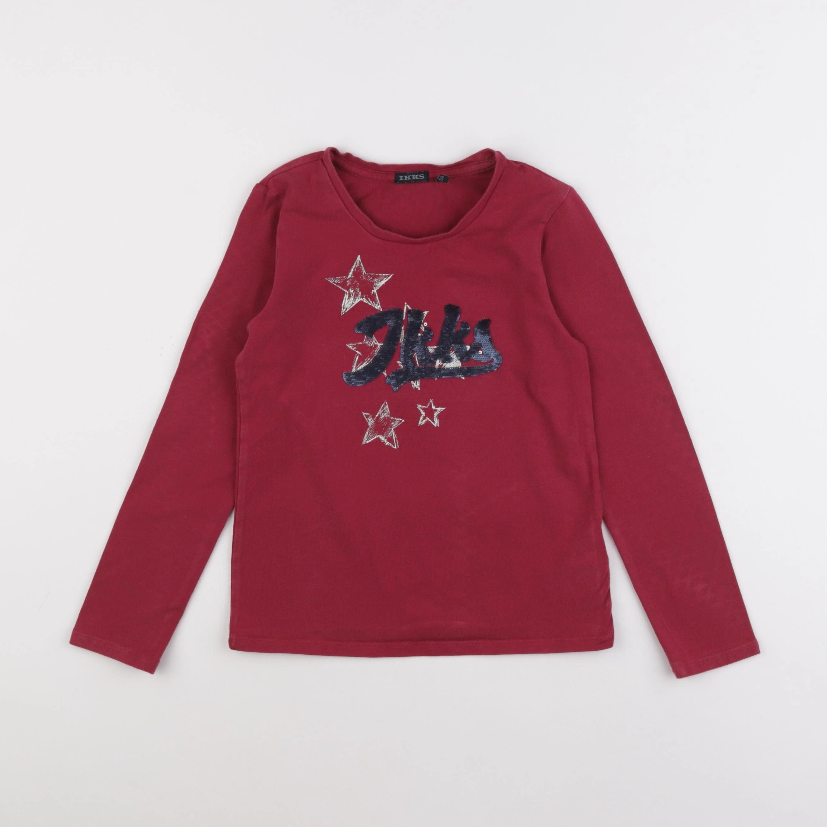 IKKS - tee-shirt rouge - 8 ans