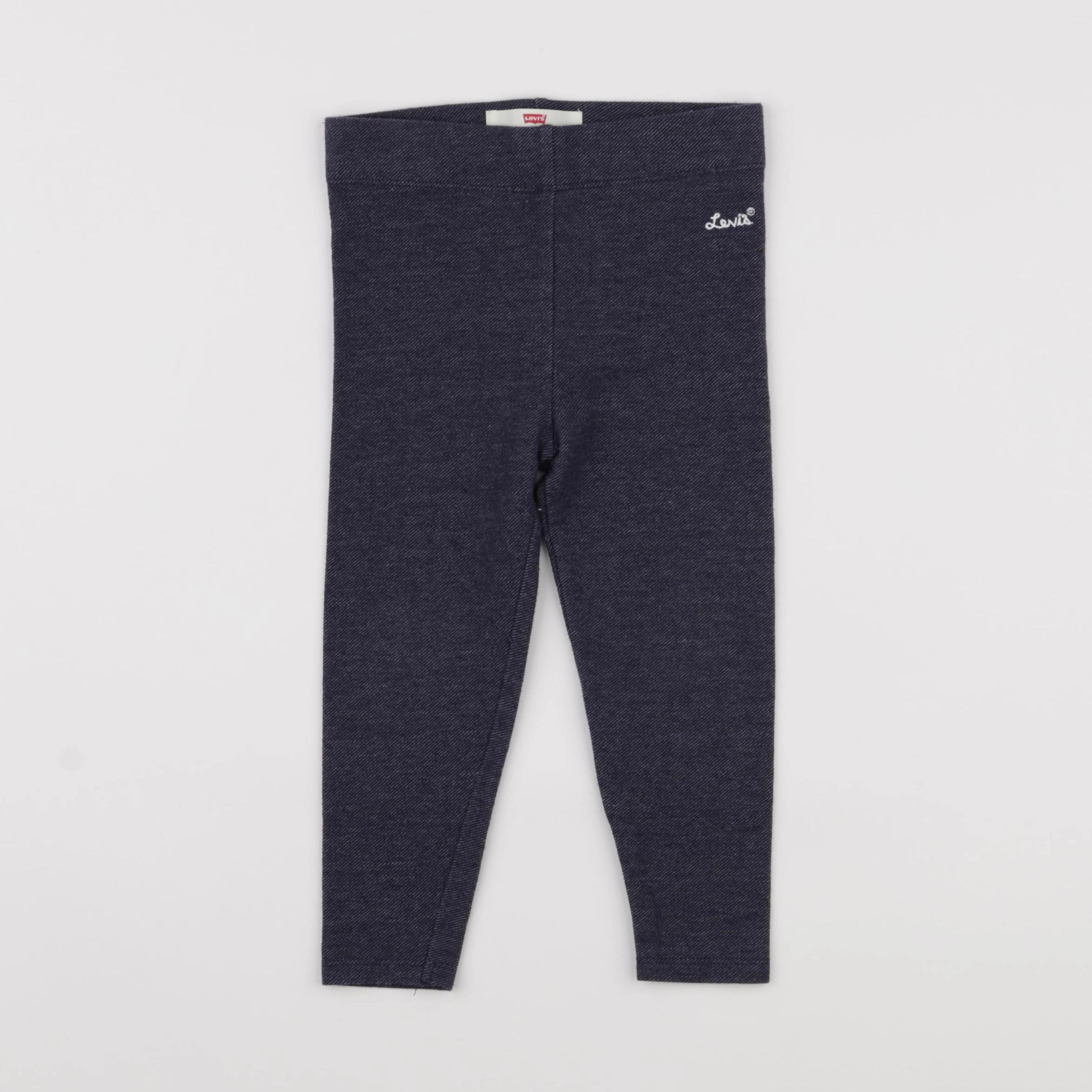 Levi's - legging bleu - 24 mois