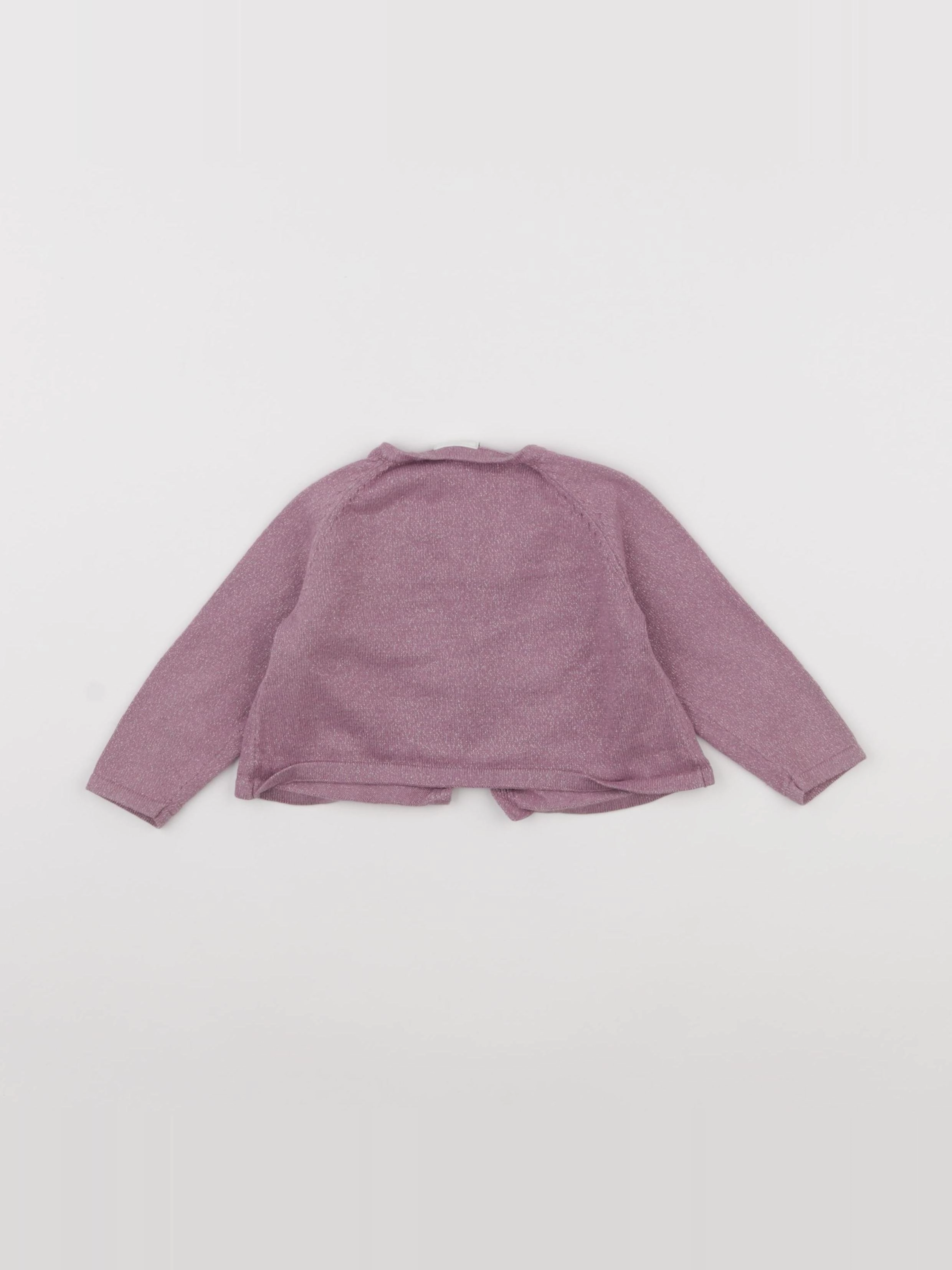 Tape à l'oeil - gilet violet - 18 mois