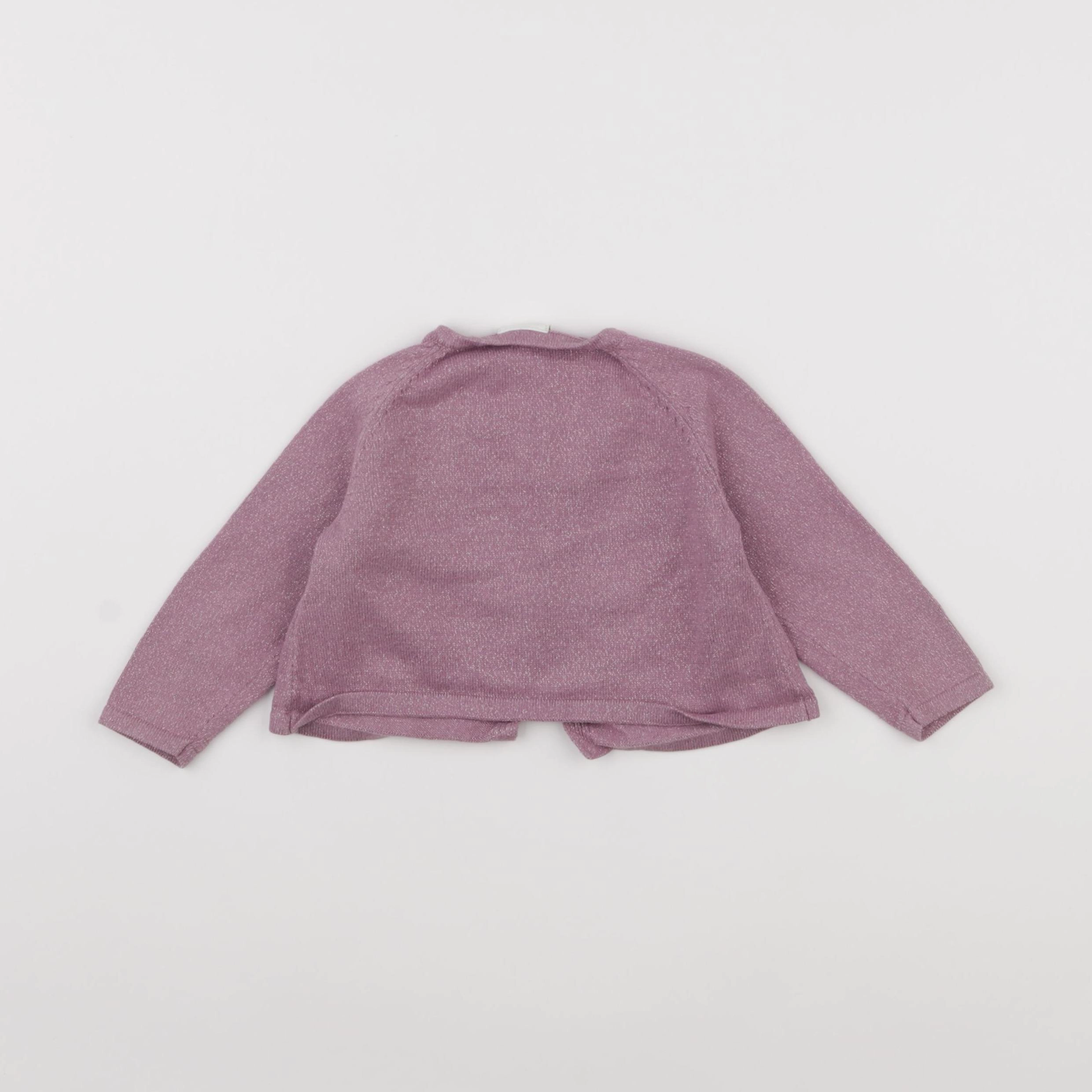 Tape à l'oeil - gilet violet - 18 mois