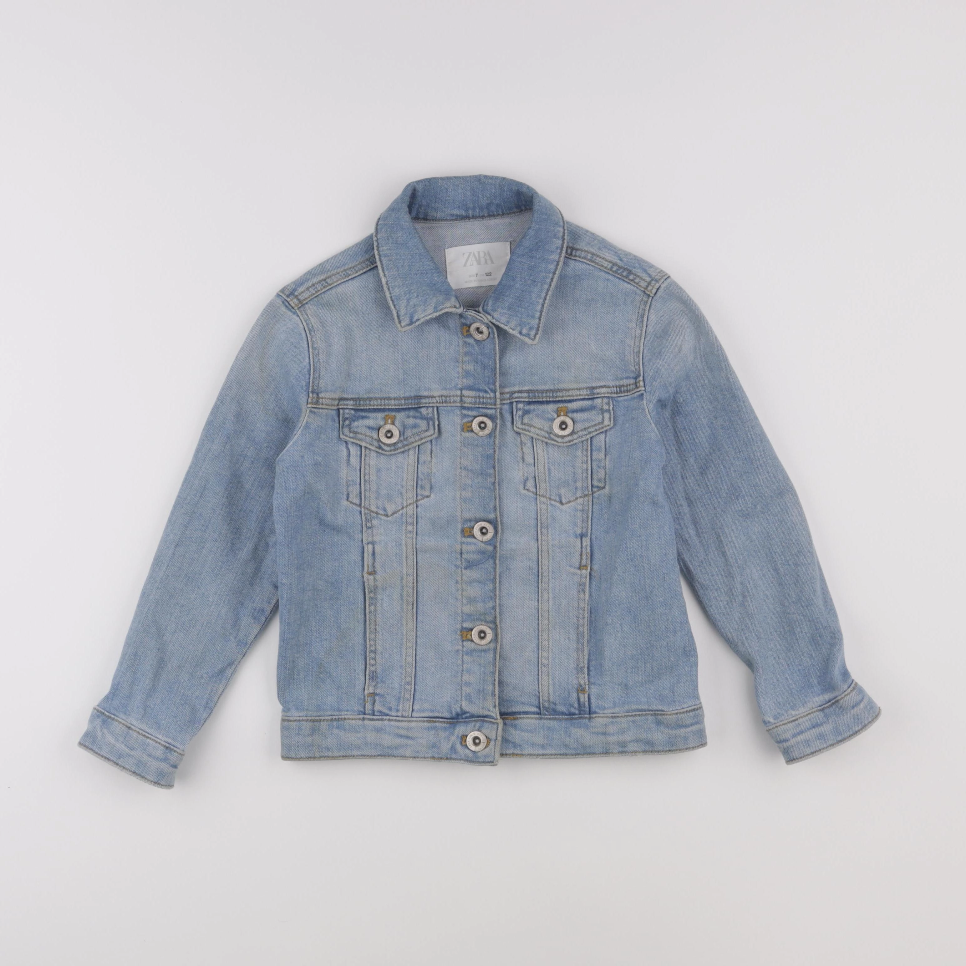 Zara - veste bleu - 7 ans
