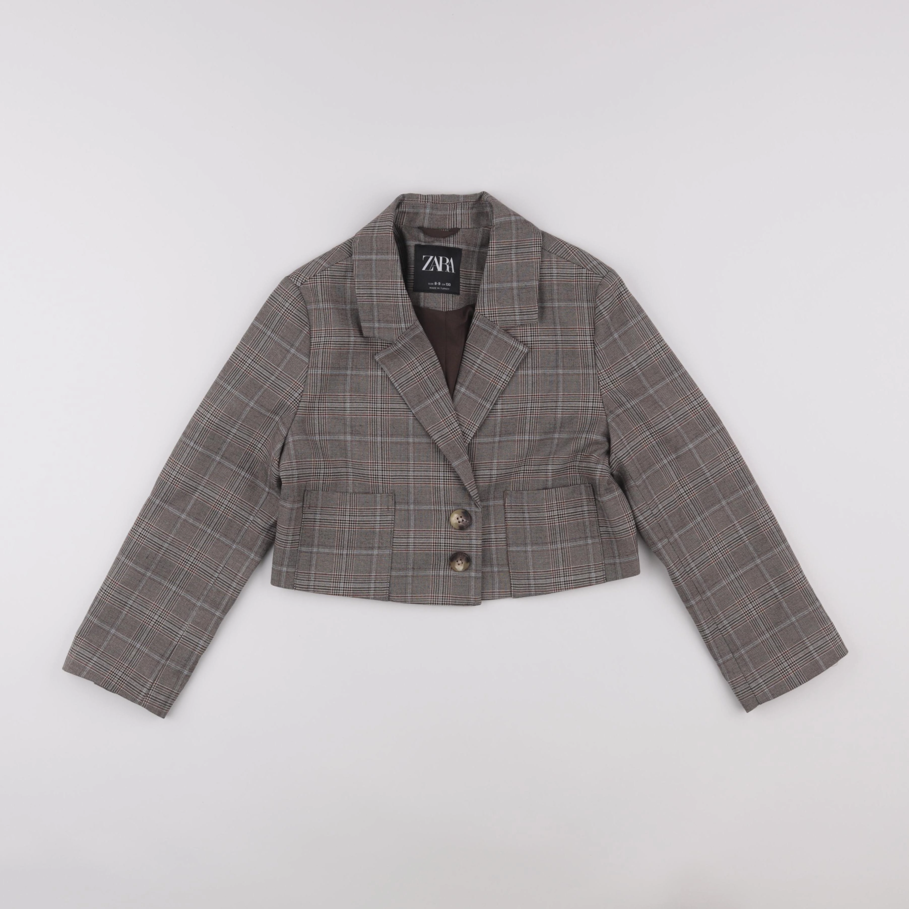 Zara - veste gris - 8/9 ans
