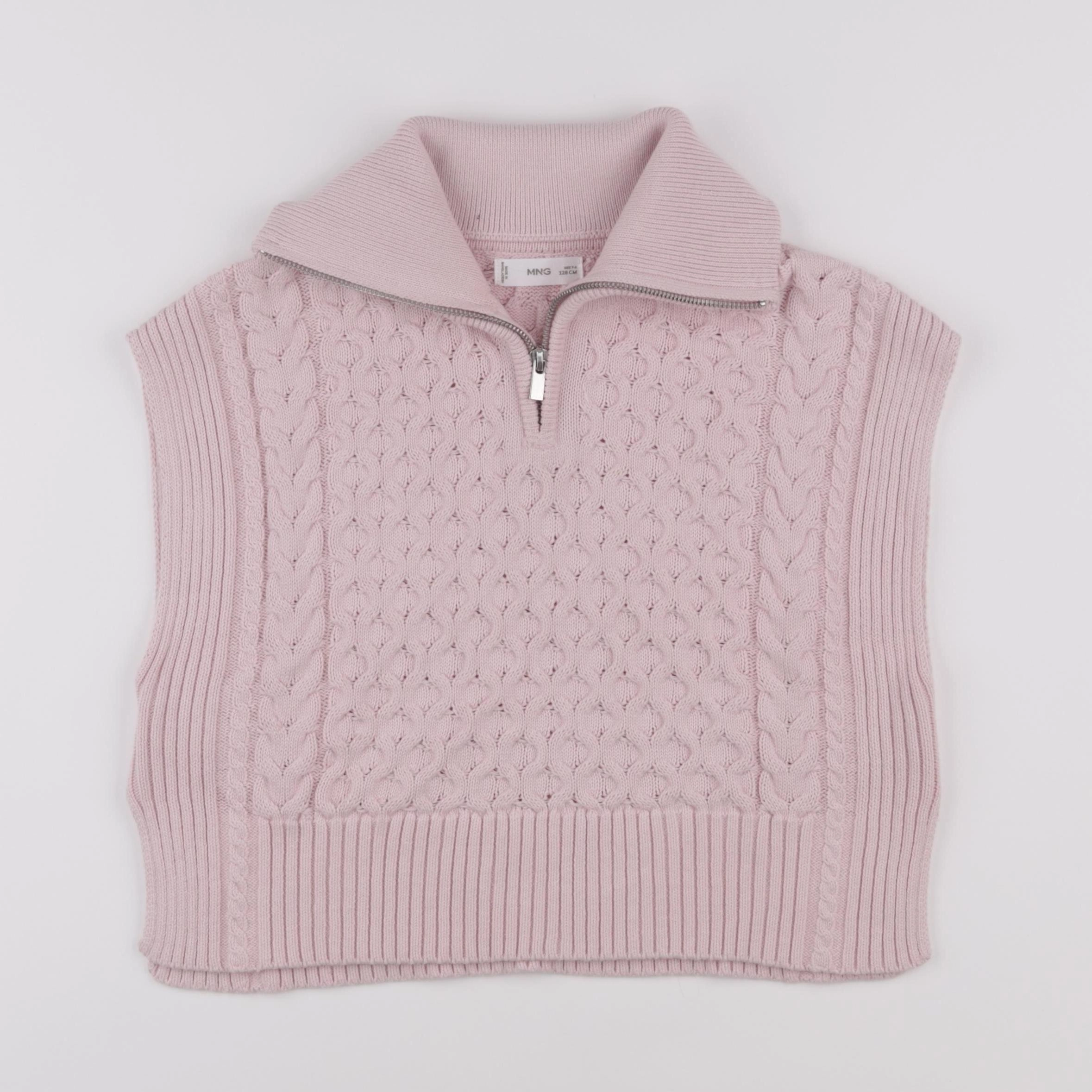 Mango - pull rose - 7/8 ans