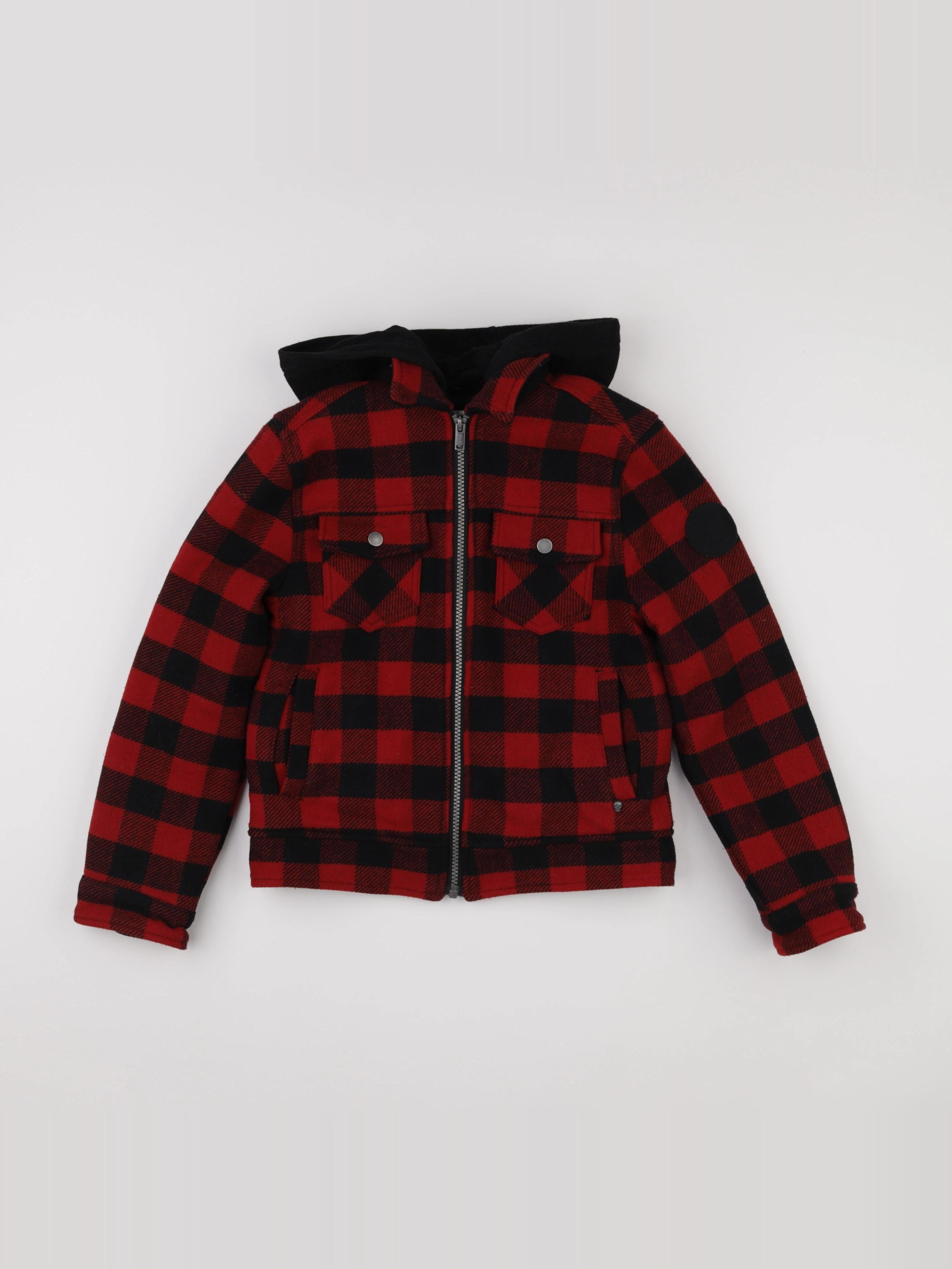 IKKS - veste rouge - 10 ans