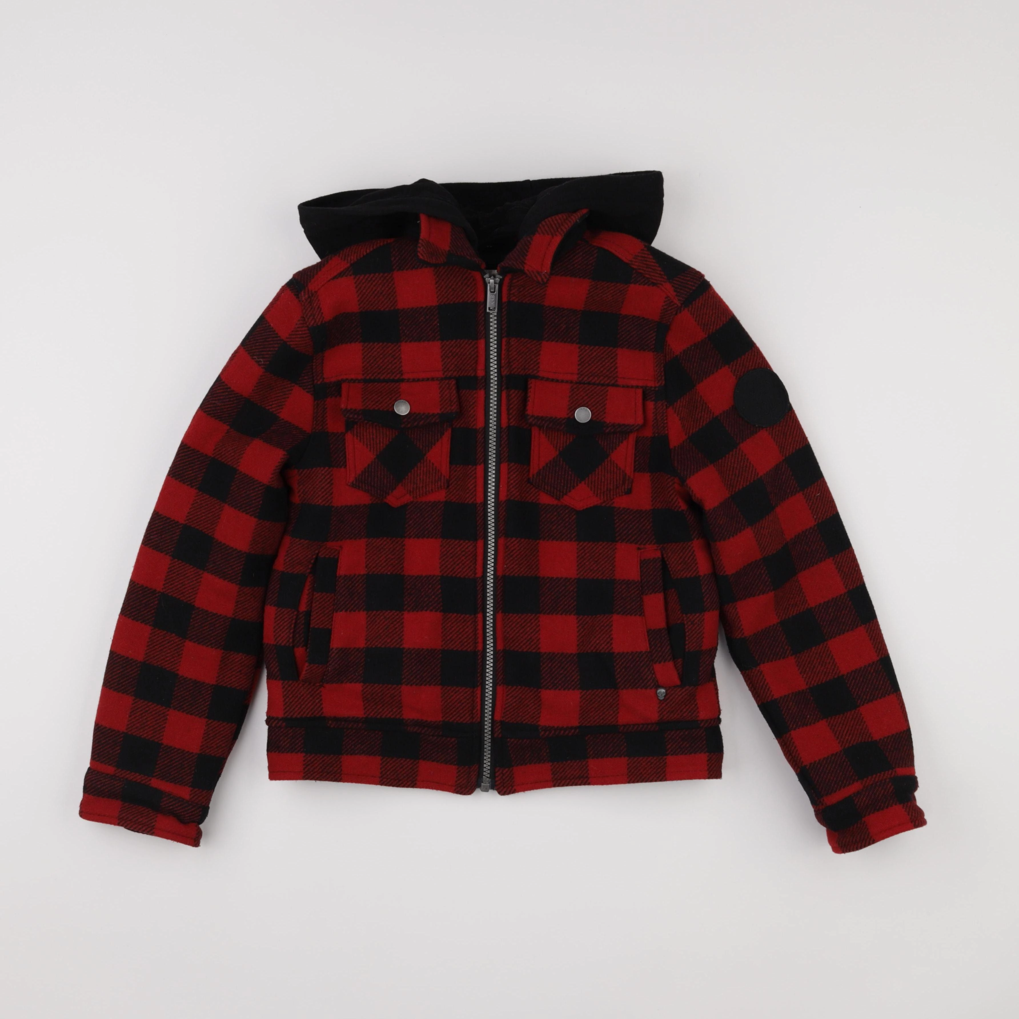IKKS - veste rouge - 10 ans