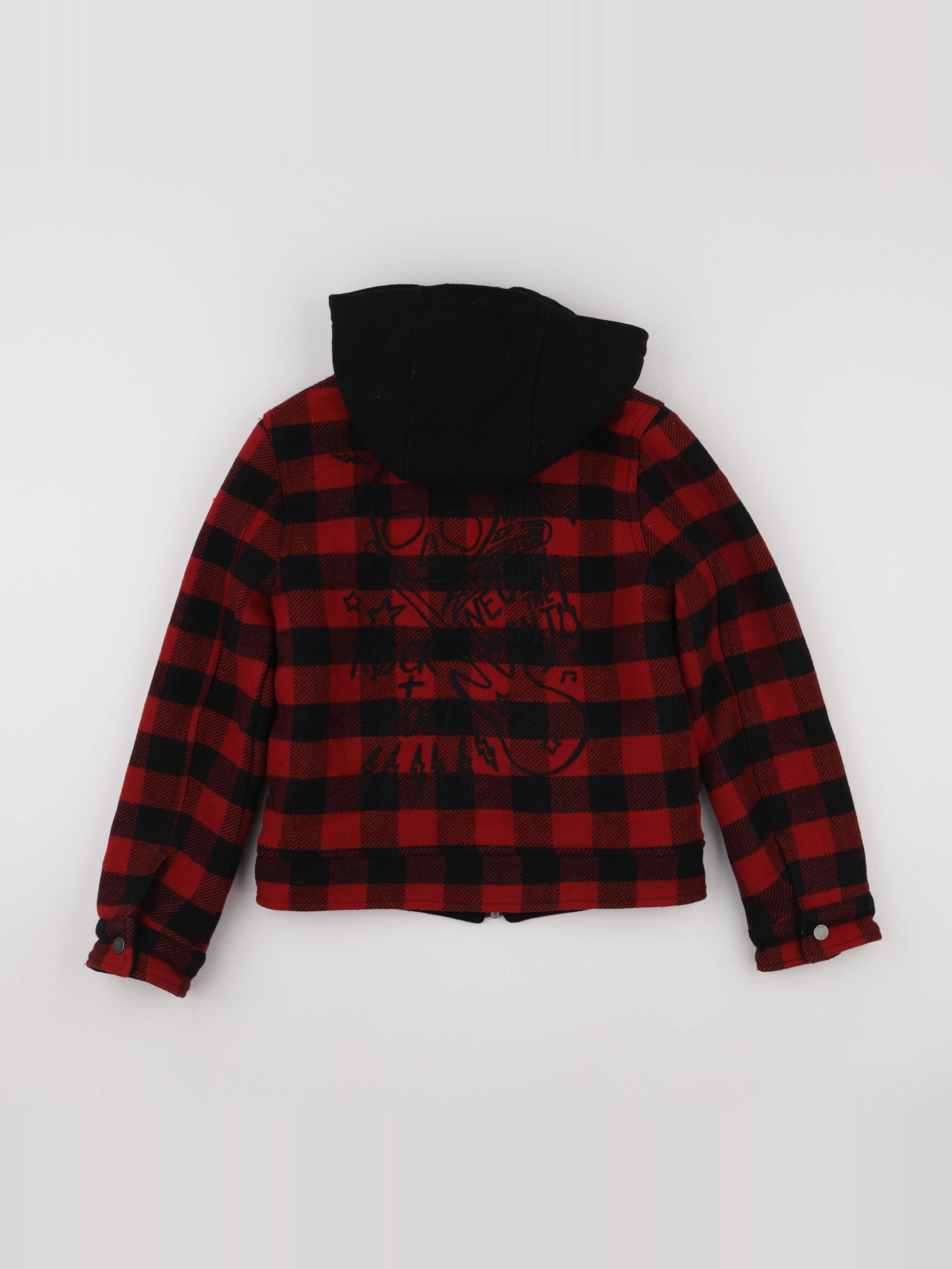 IKKS - veste rouge - 10 ans