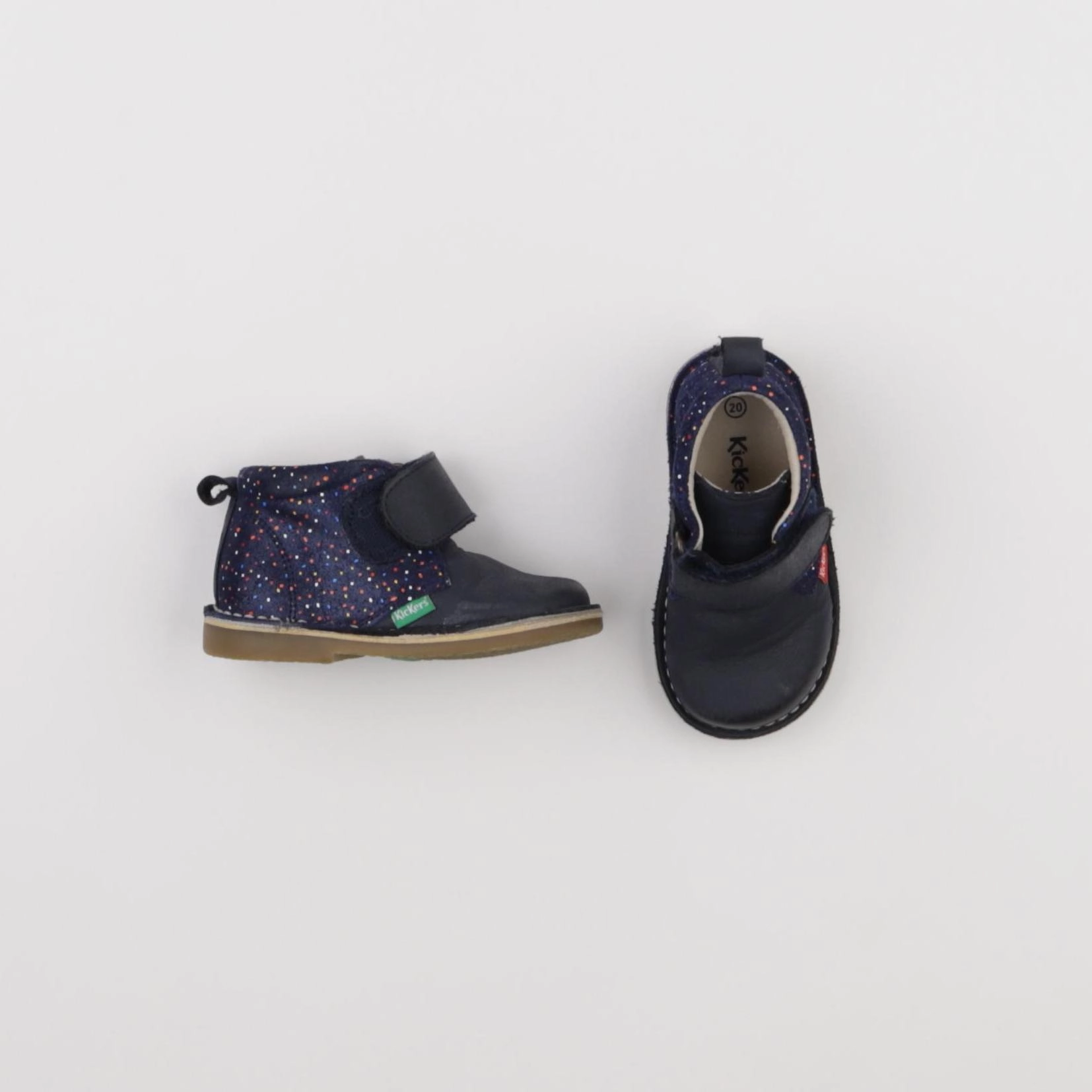 Kickers - bottillons bleu - pointure 20