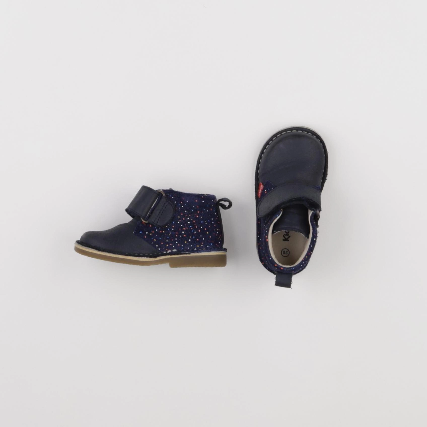 Kickers - bottillons bleu - pointure 20