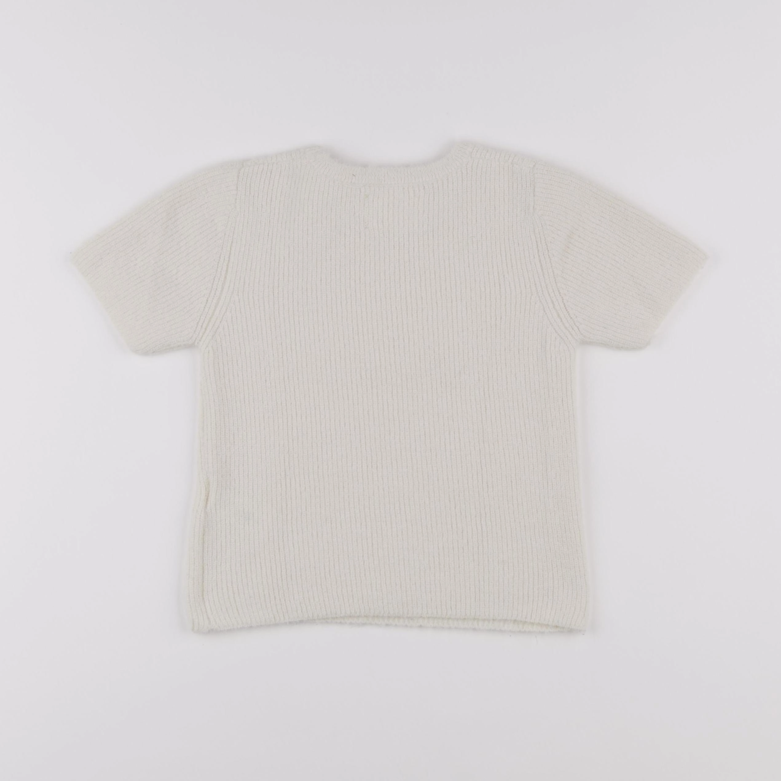 Zara - pull blanc - 8/9 ans