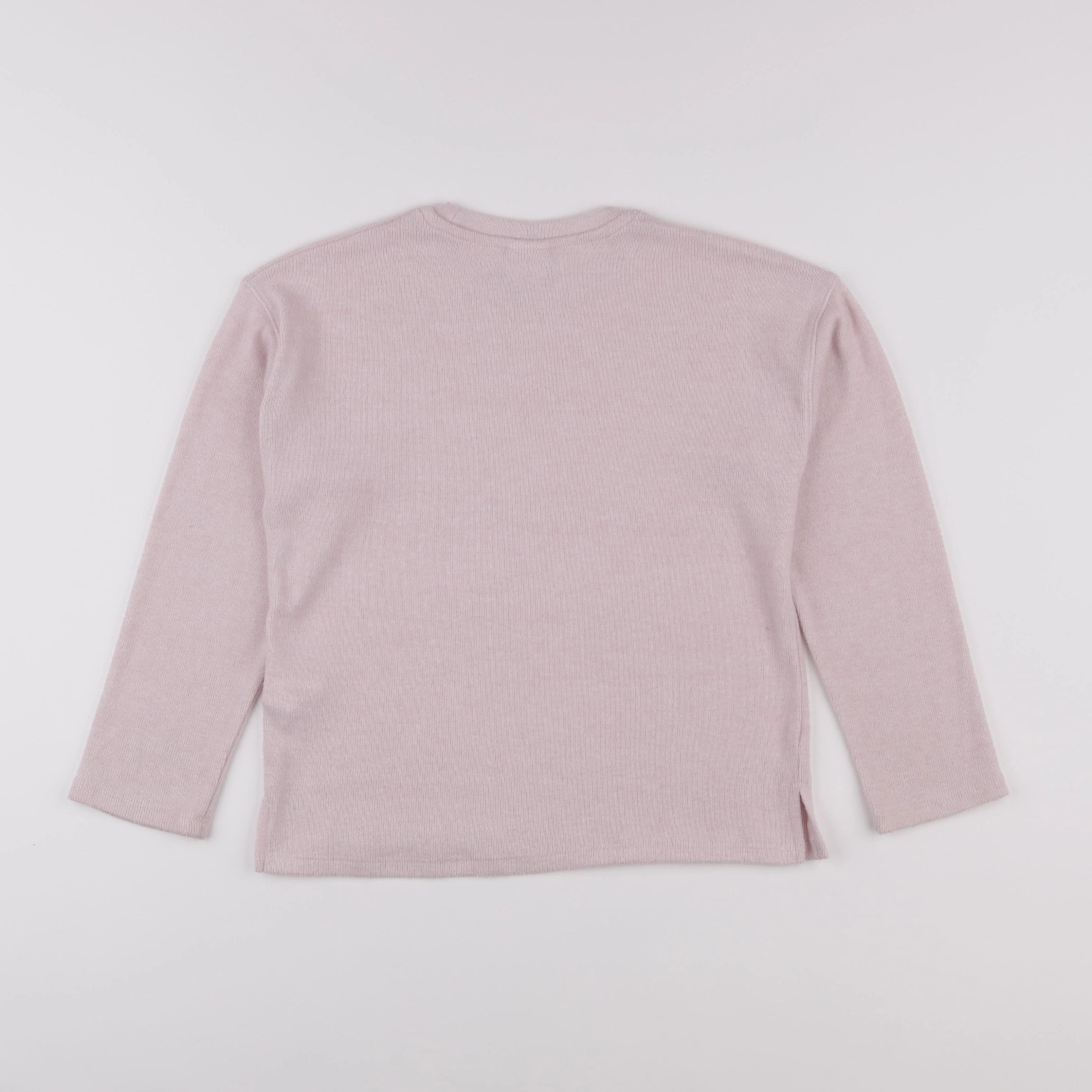 Zara - pull rose - 8/9 ans