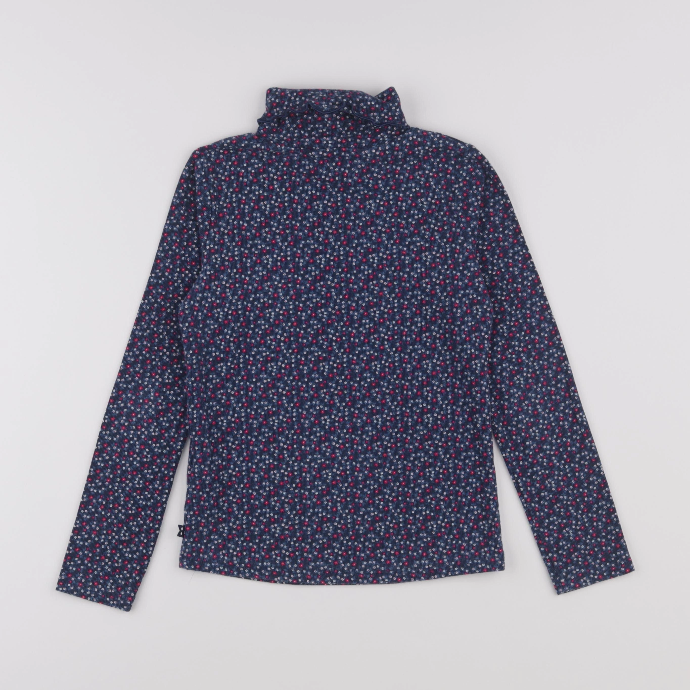 Okaidi - sous-pull bleu - 8 ans