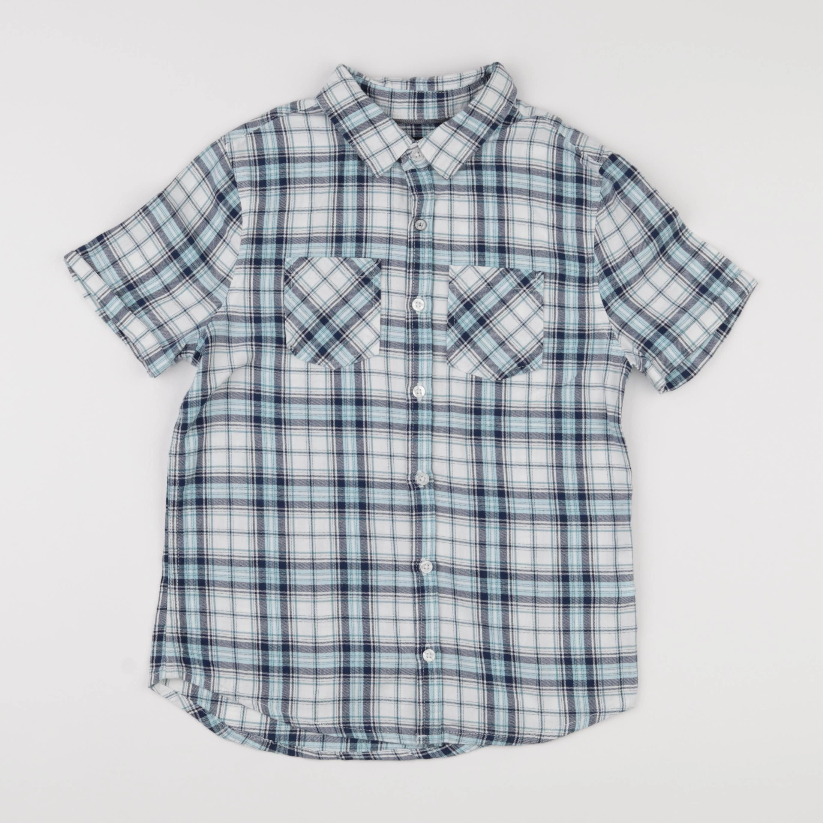 IKKS - chemise bleu - 10 ans