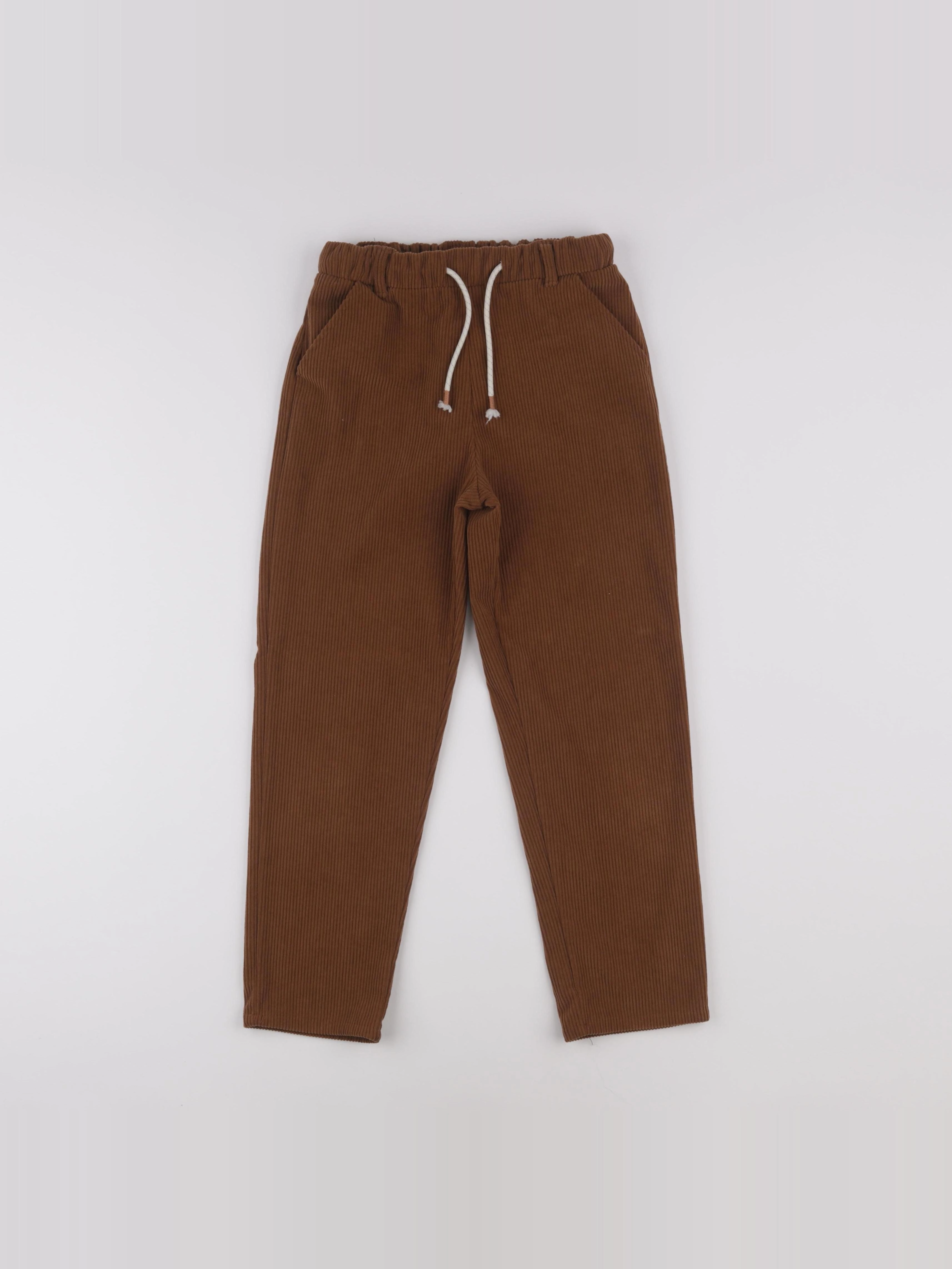 Okaidi - pantalon marron - 8 ans