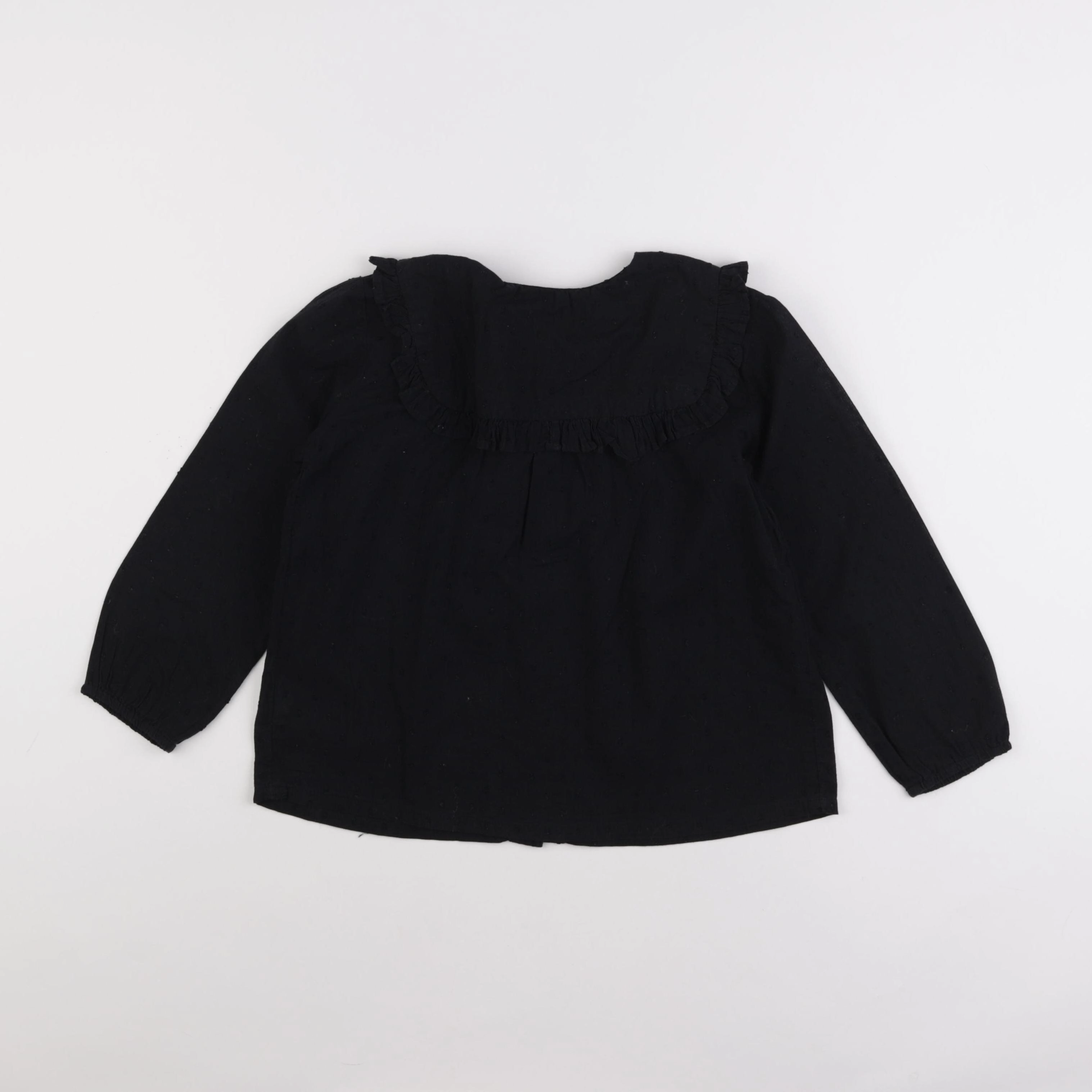 Monoprix - blouse noir - 6 ans