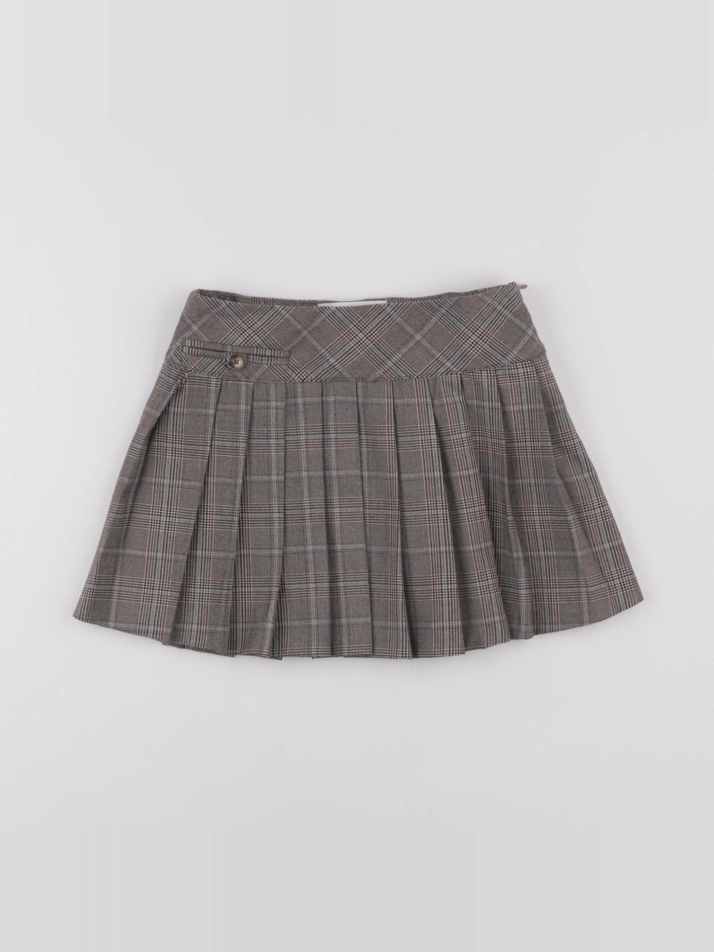 Zara - jupe gris - 8 ans