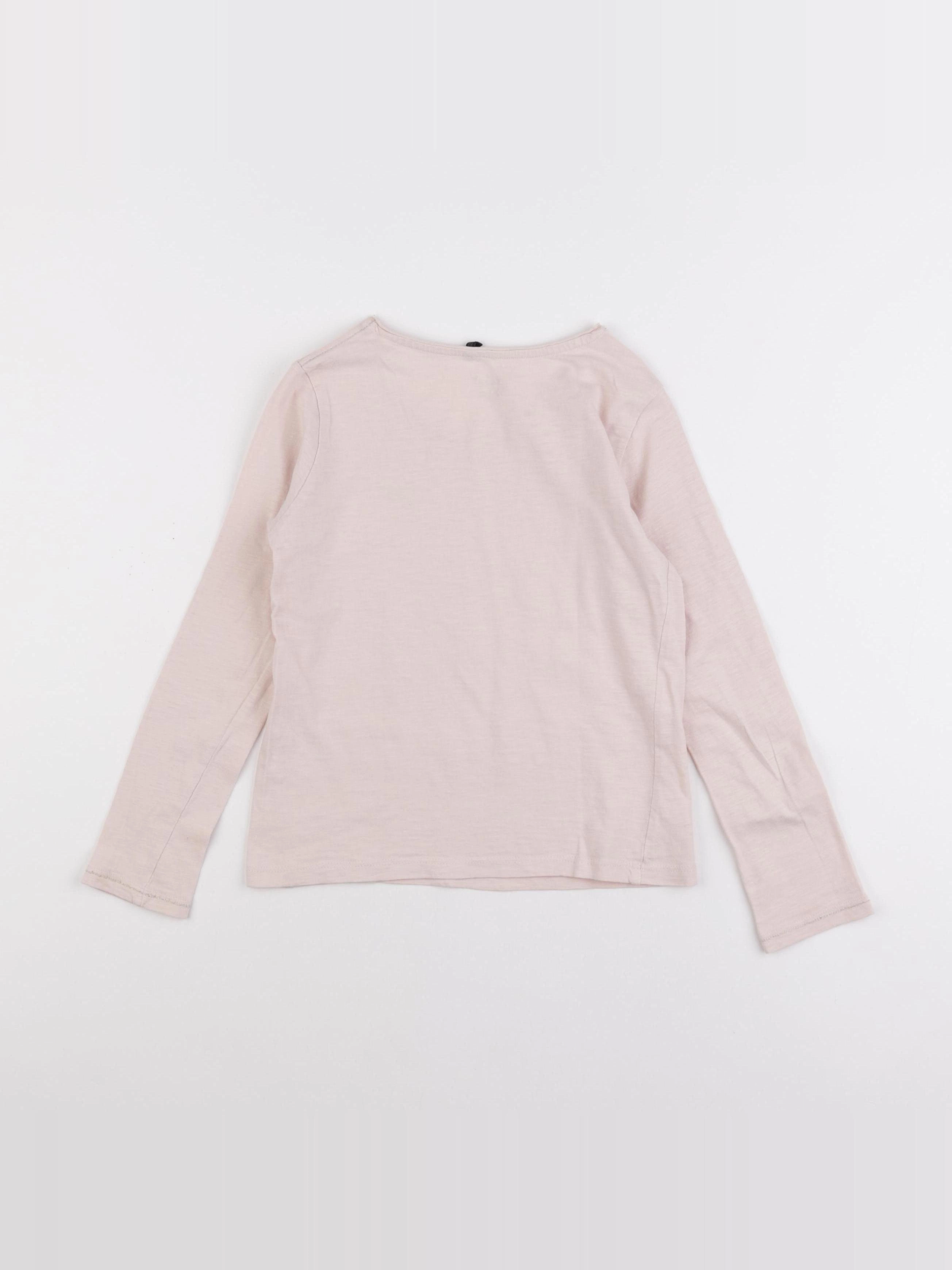IKKS - tee-shirt rose - 8 ans