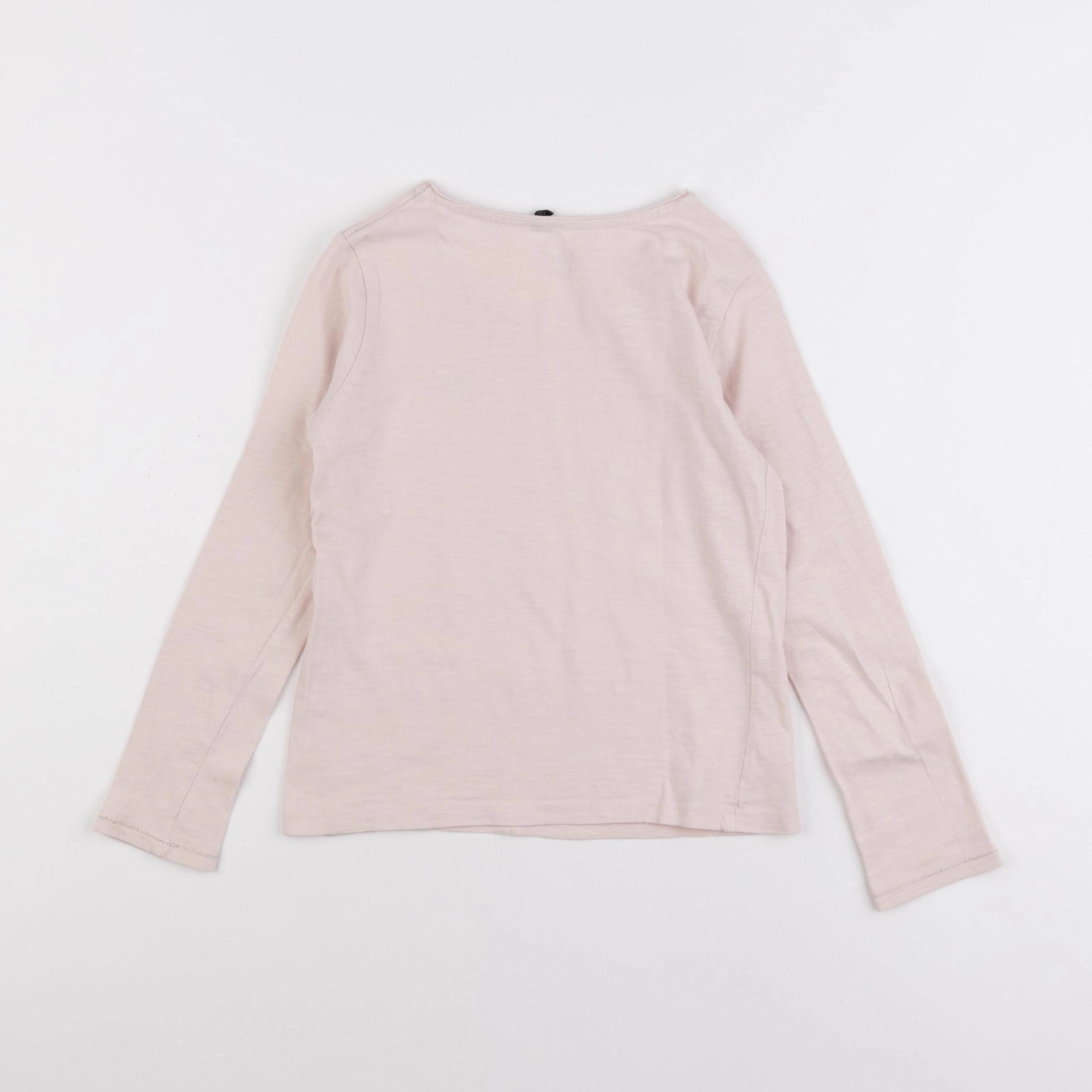 IKKS - tee-shirt rose - 8 ans