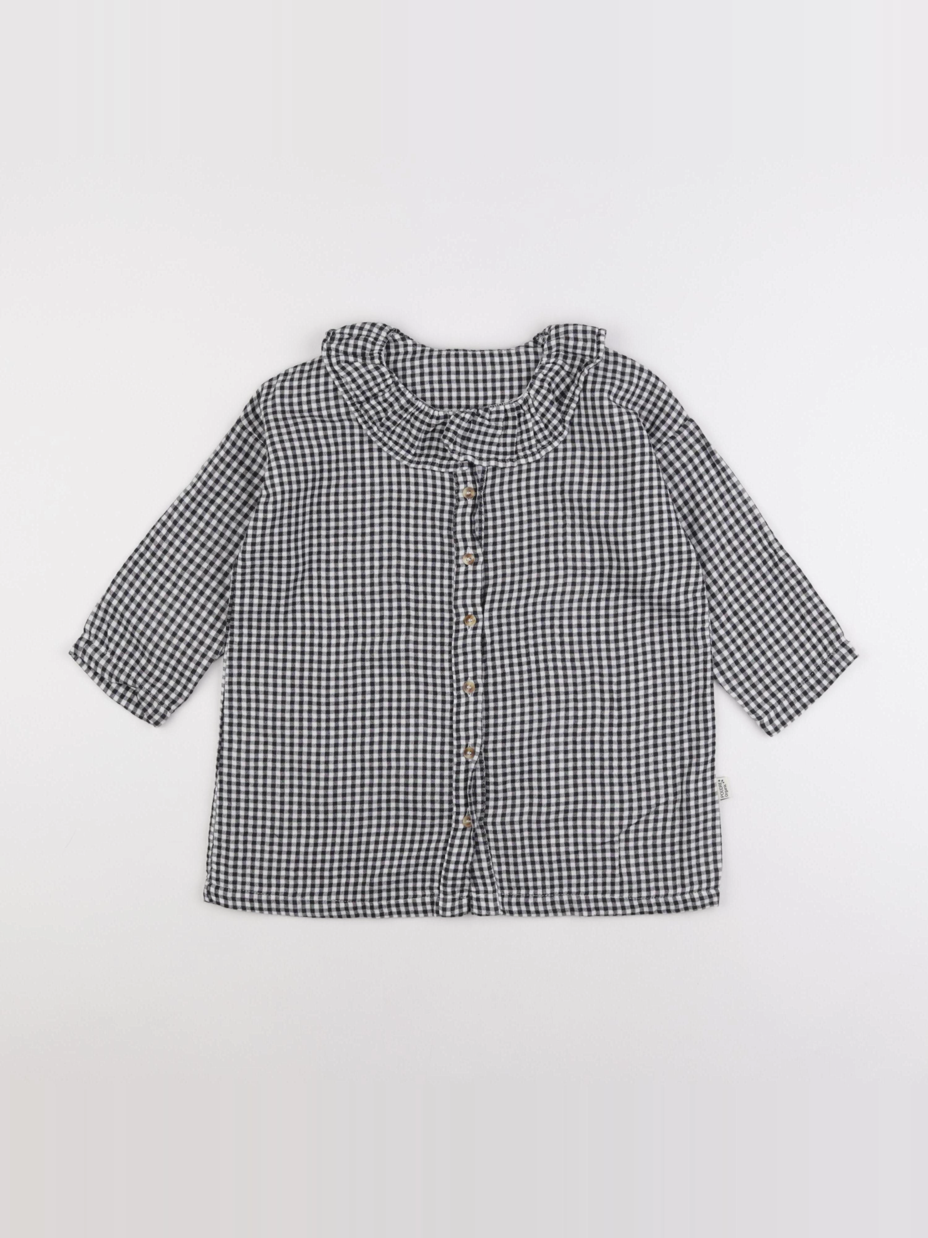 Poudre Organic - blouse noir - 6 ans
