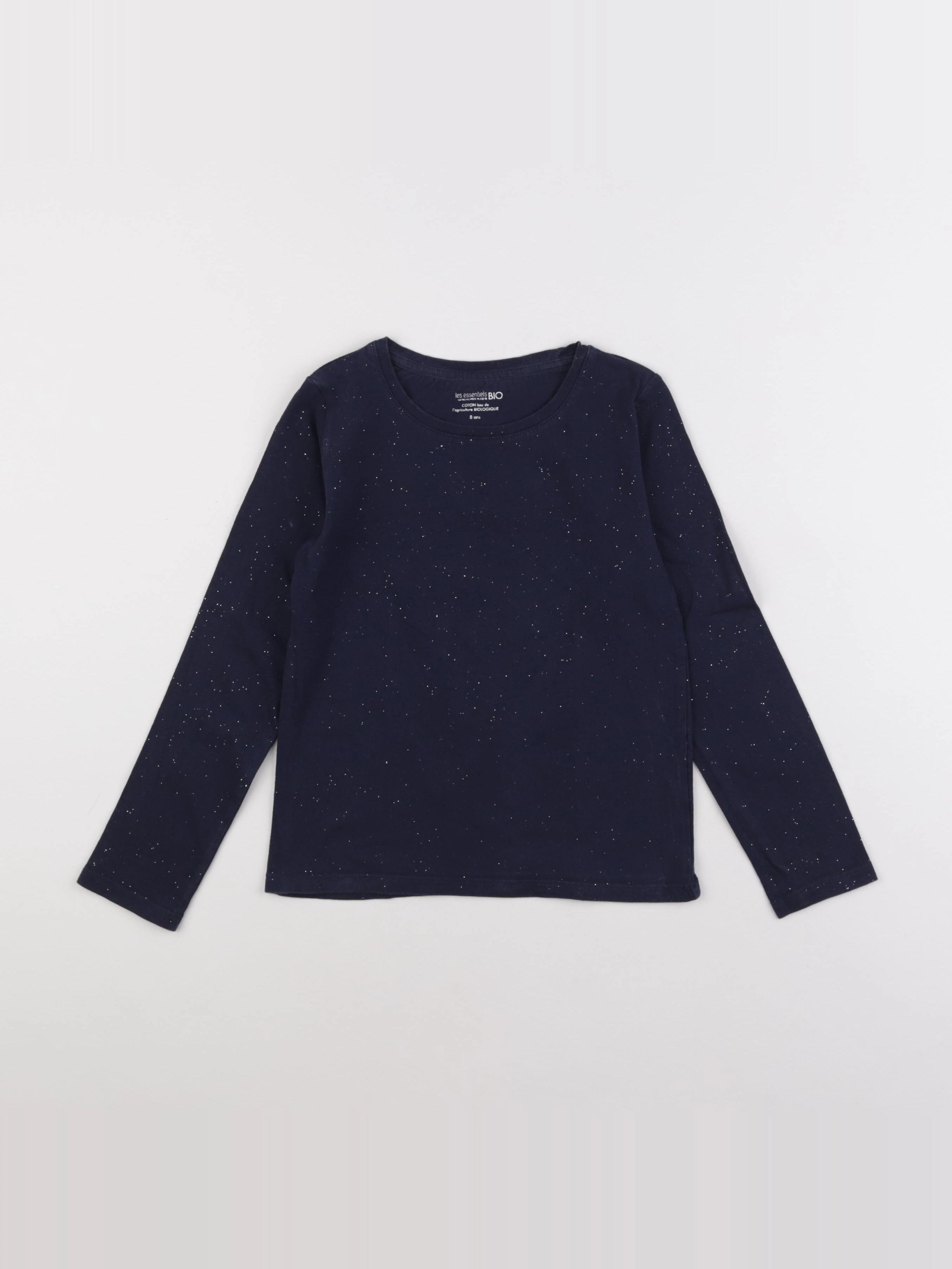 Monoprix - tee-shirt bleu - 8 ans