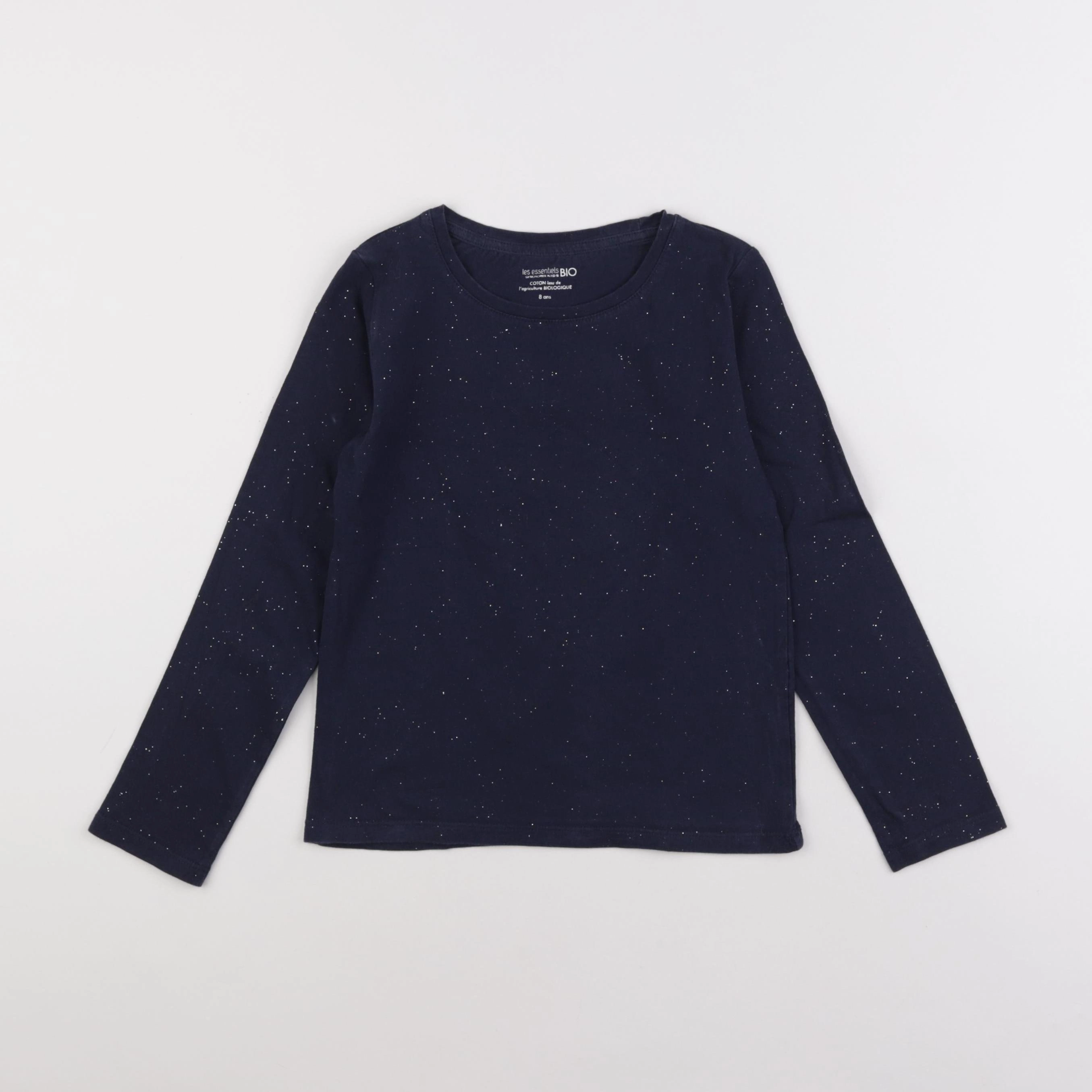 Monoprix - tee-shirt bleu - 8 ans