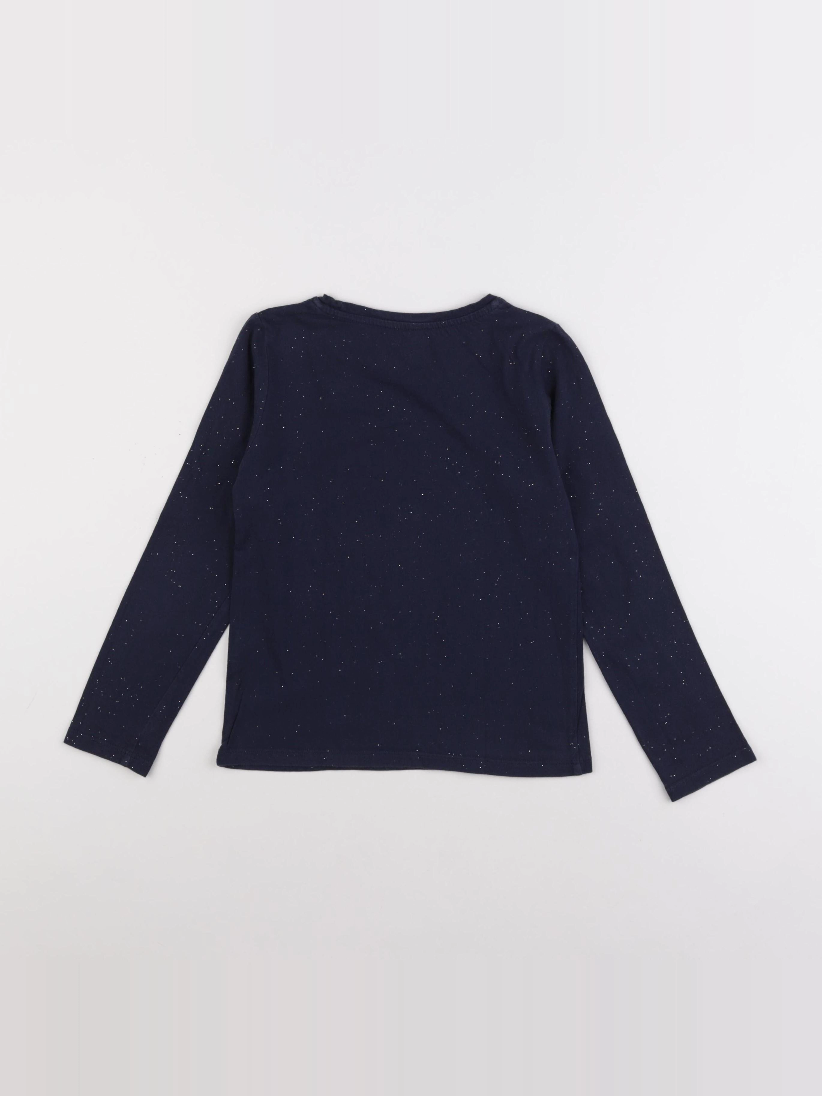 Monoprix - tee-shirt bleu - 8 ans