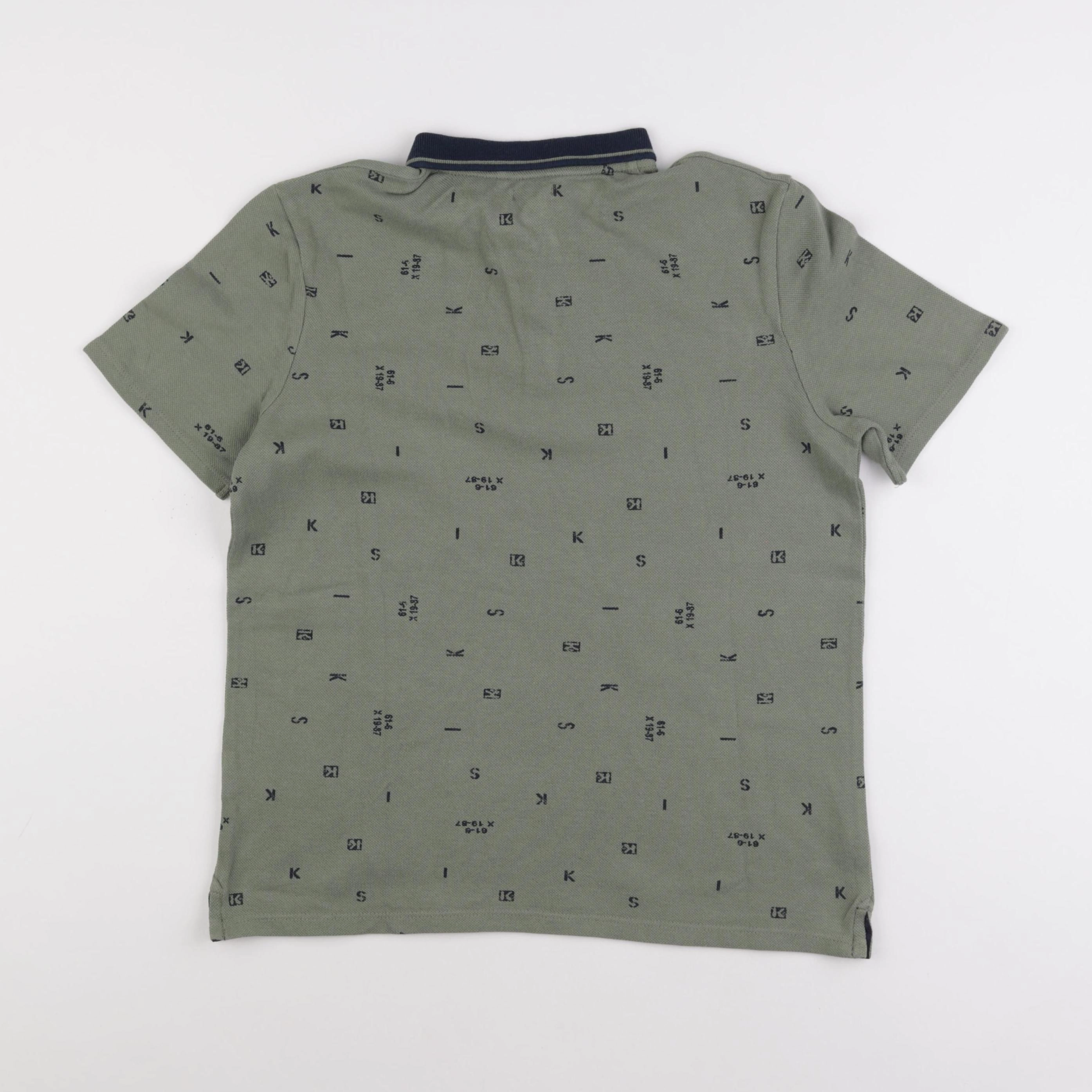 IKKS - polo vert - 14 ans