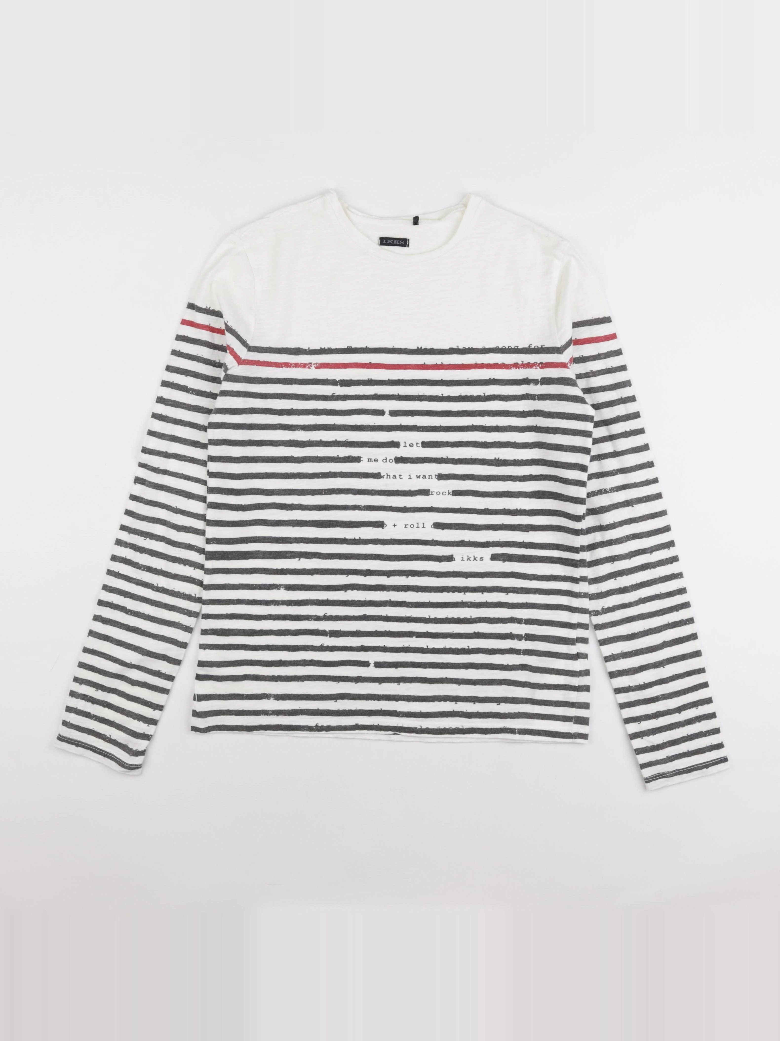 IKKS - tee-shirt blanc - 14 ans