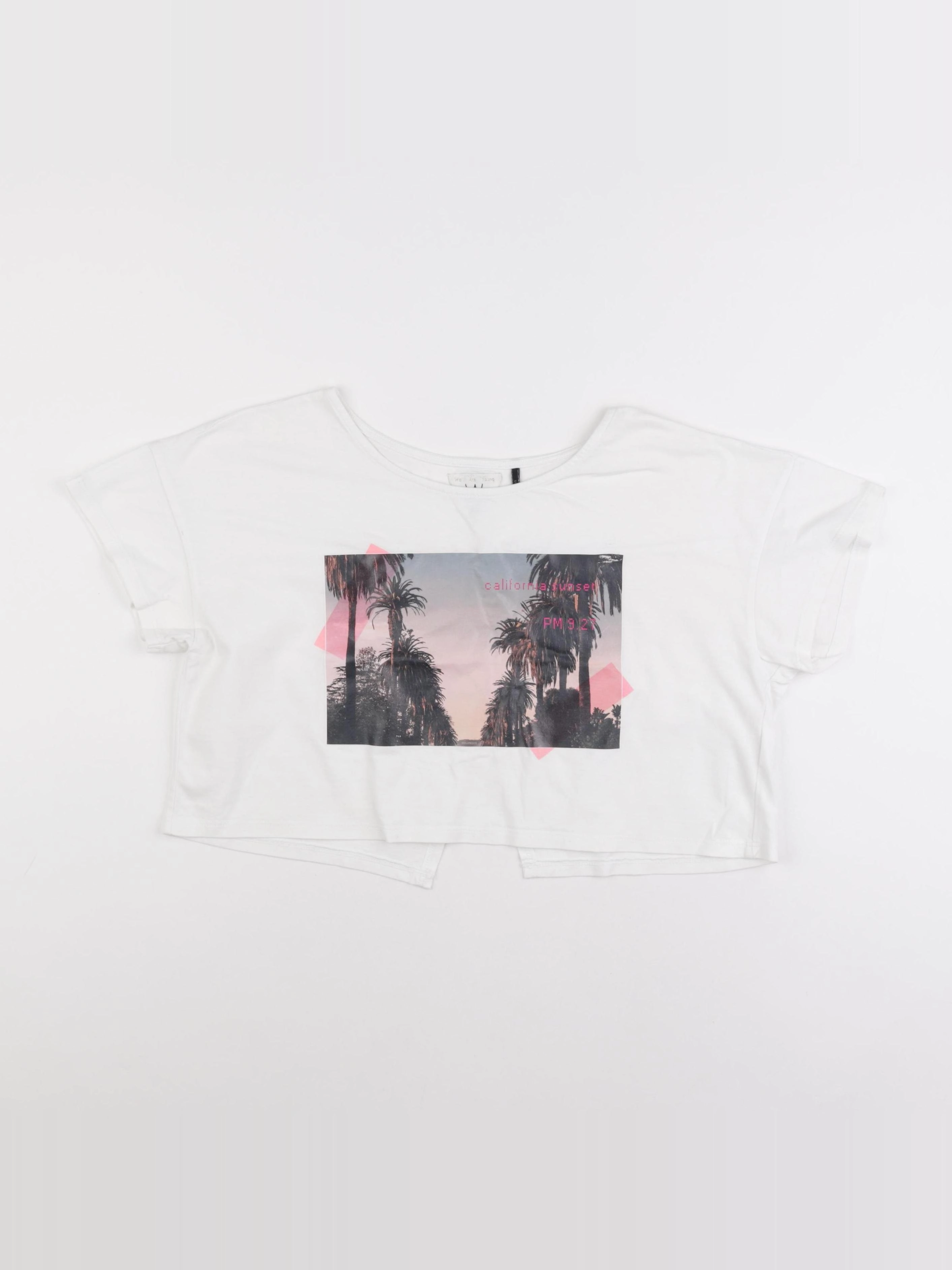 IKKS - tee-shirt blanc - 14 ans