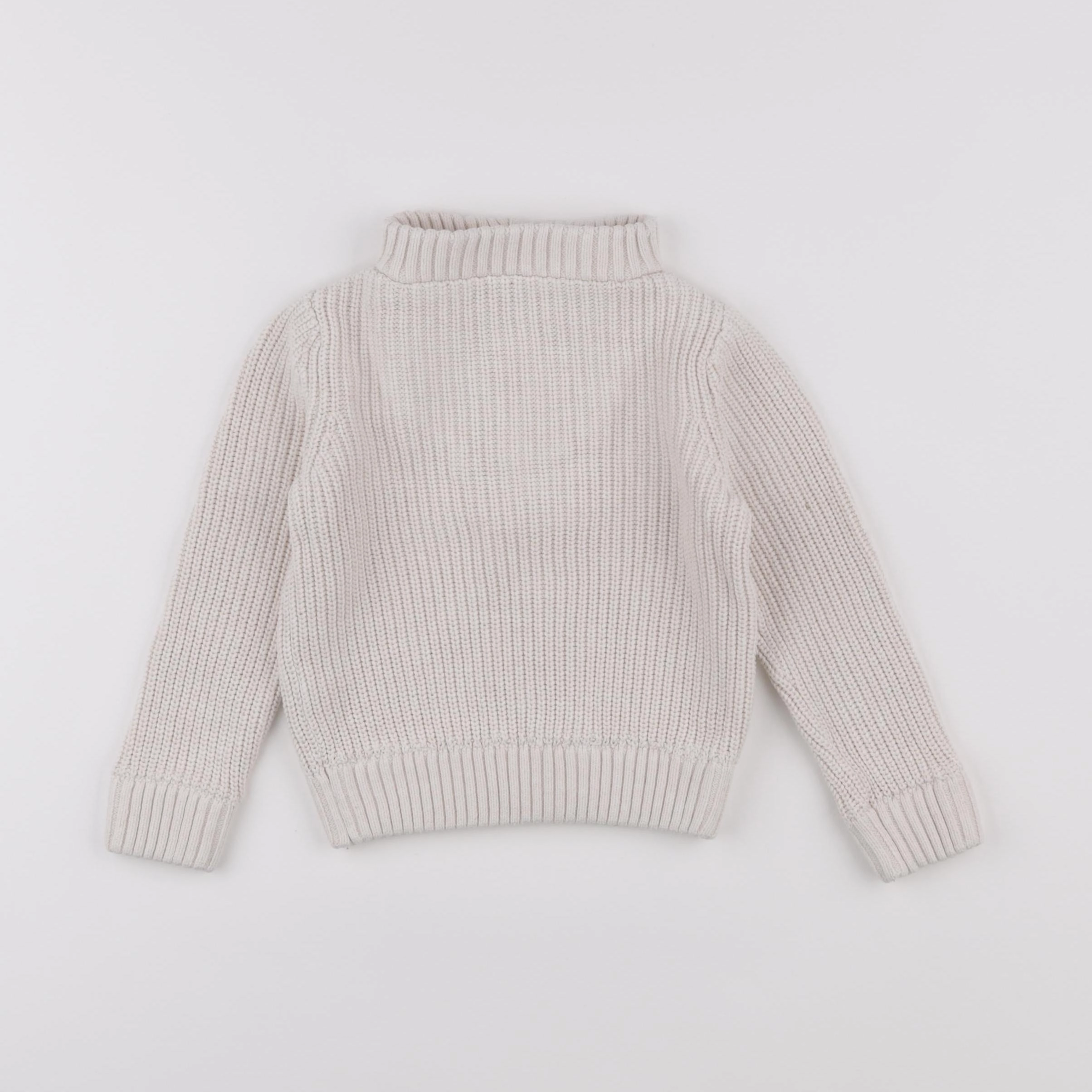 Tape à l'oeil - pull beige - 2/3 ans