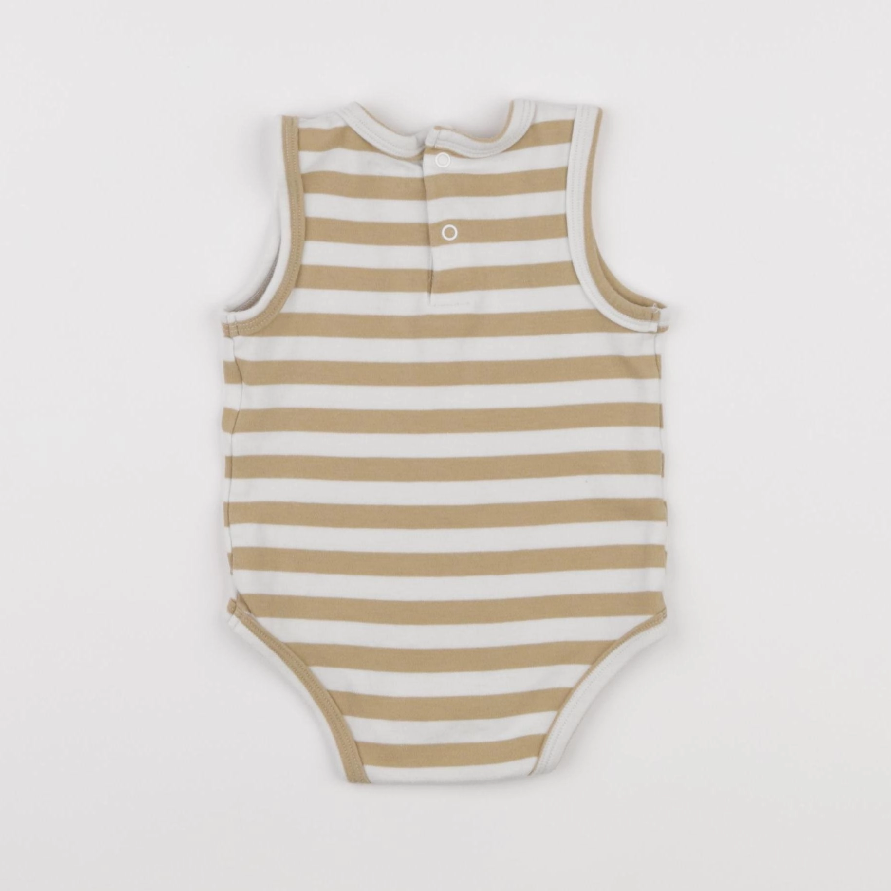 Vertbaudet - body beige - 12 mois