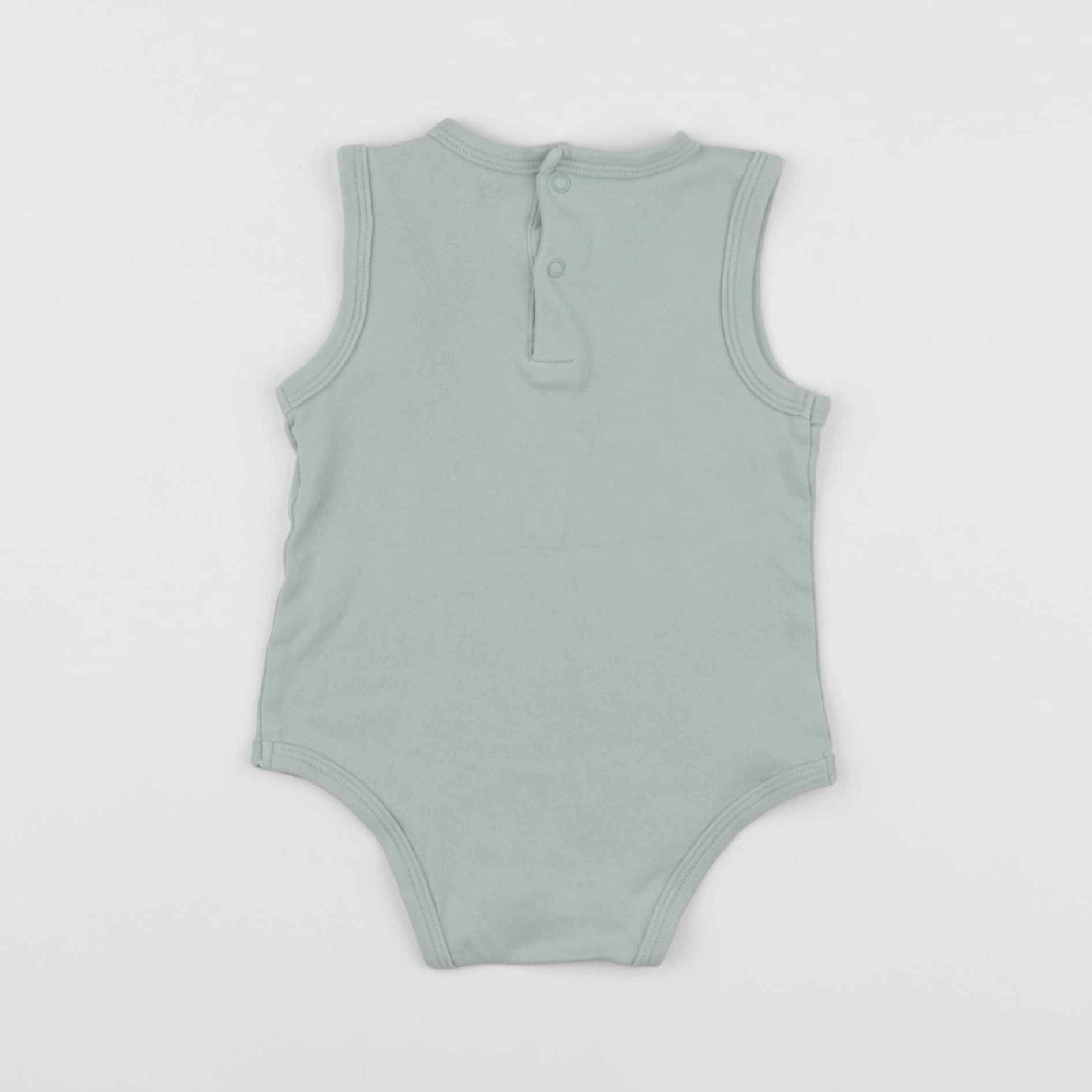 Vertbaudet - body vert - 12 mois