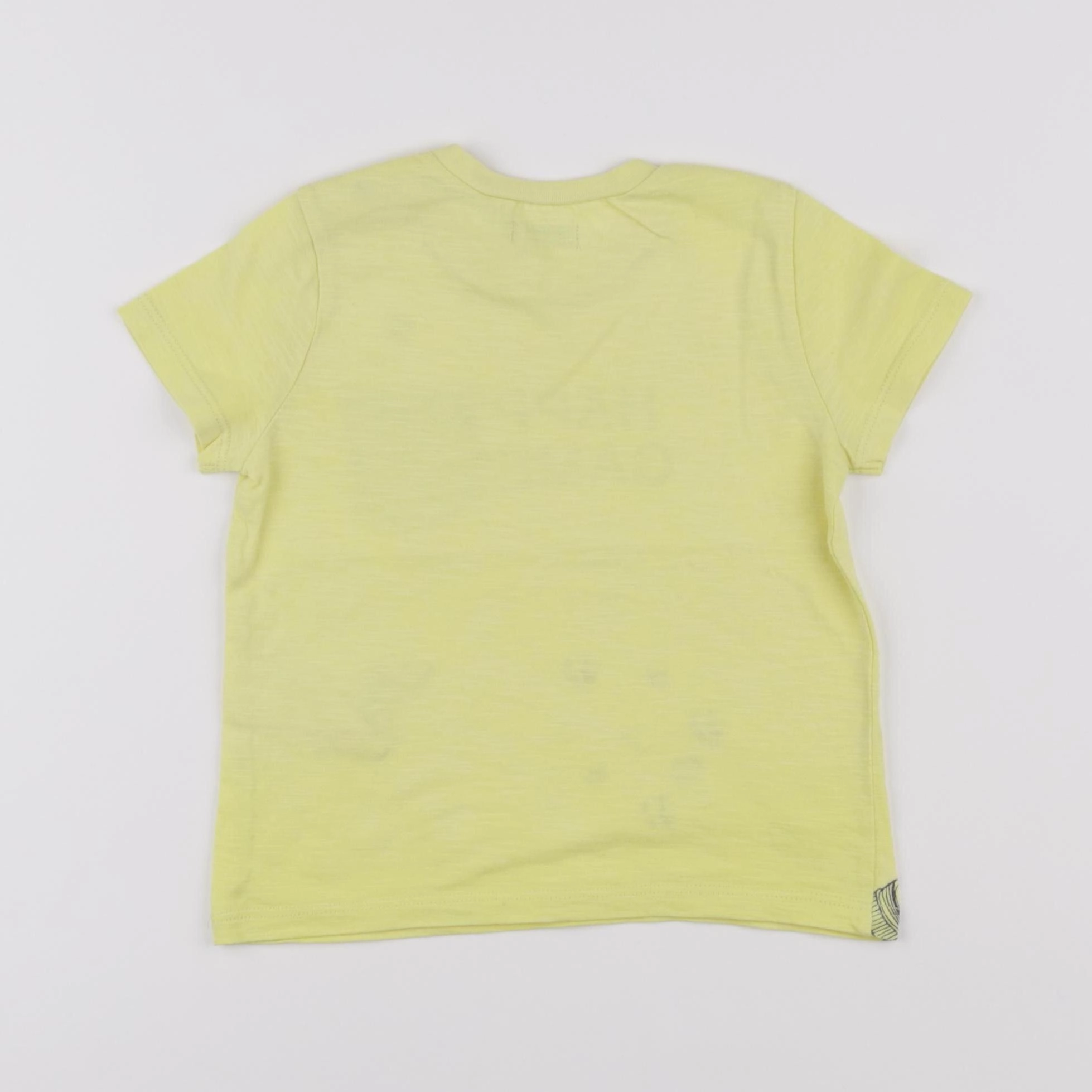 IKKS - tee-shirt jaune - 18 mois