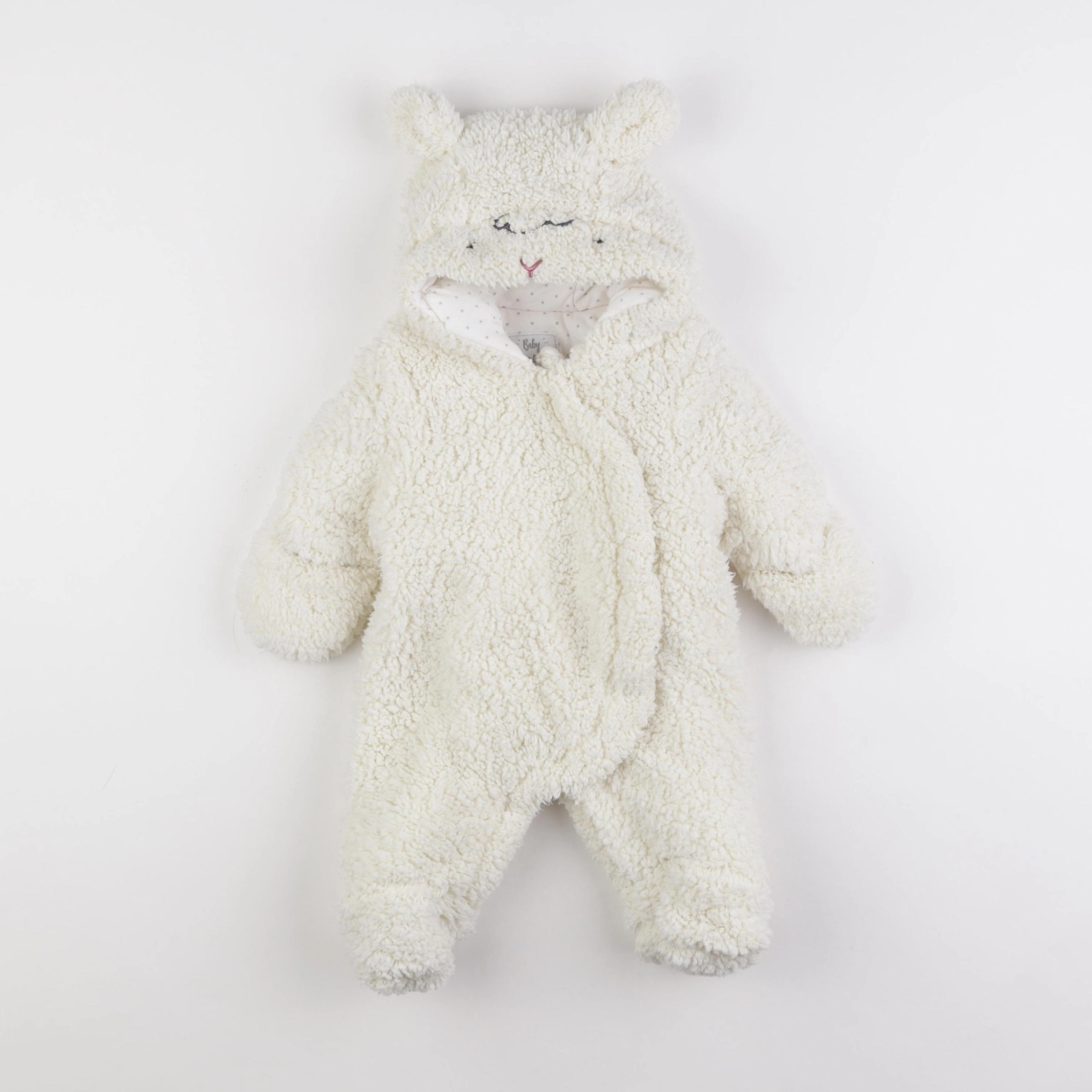 Vertbaudet - combi-pilote beige - 3 mois