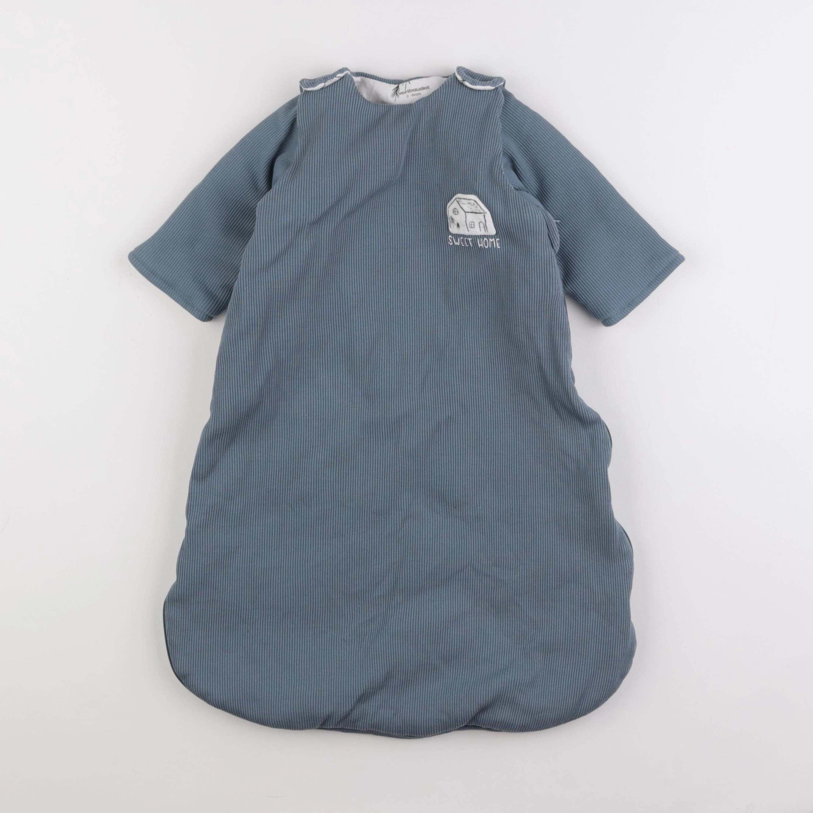 Vertbaudet - gigoteuse bleu - 0/6 mois