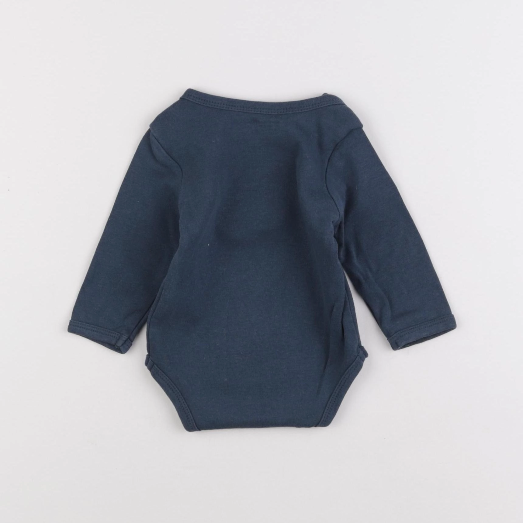 Vertbaudet - body bleu - 6 mois