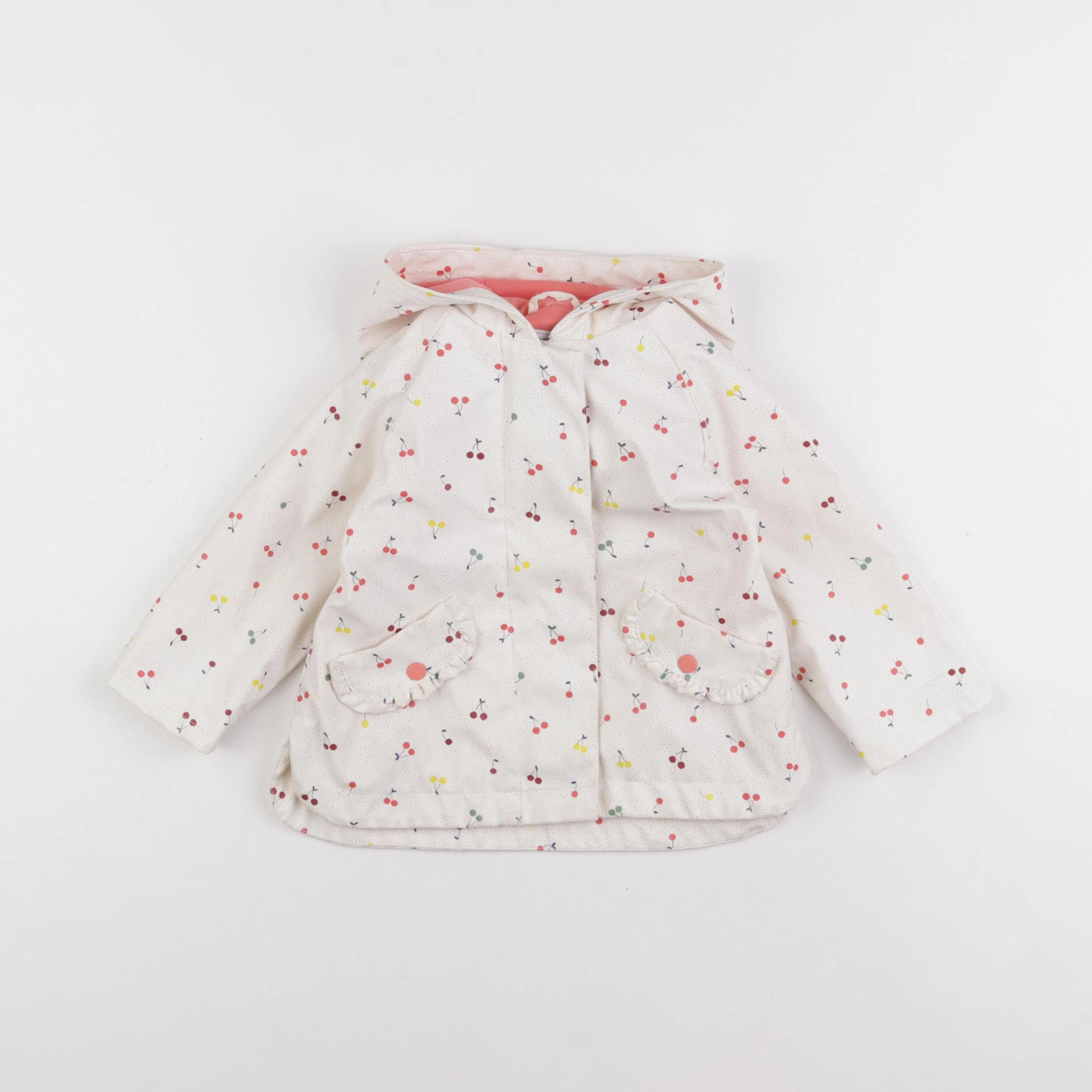 Vertbaudet - imperméable rose - 18 mois