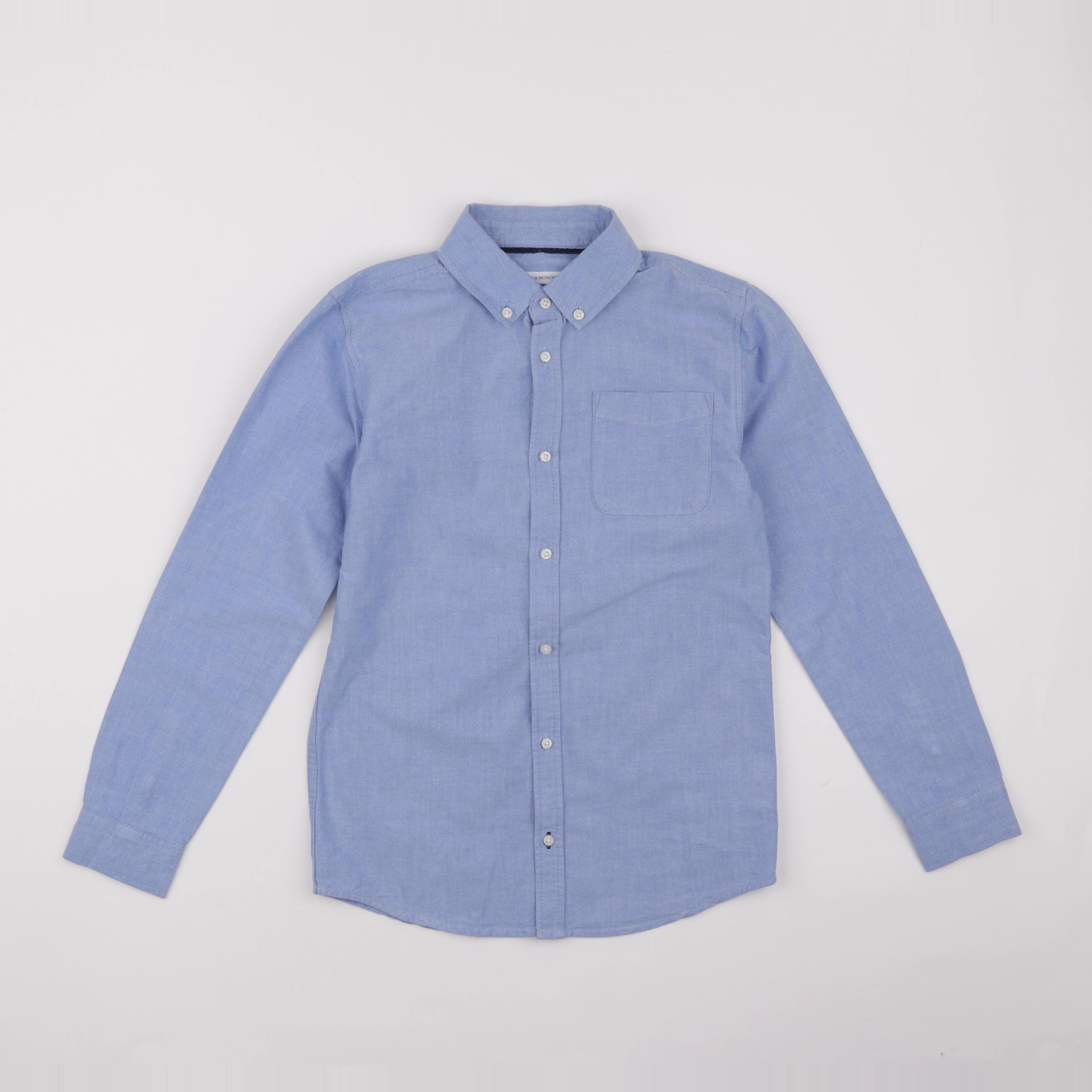 Monoprix - chemise bleu - 12 ans