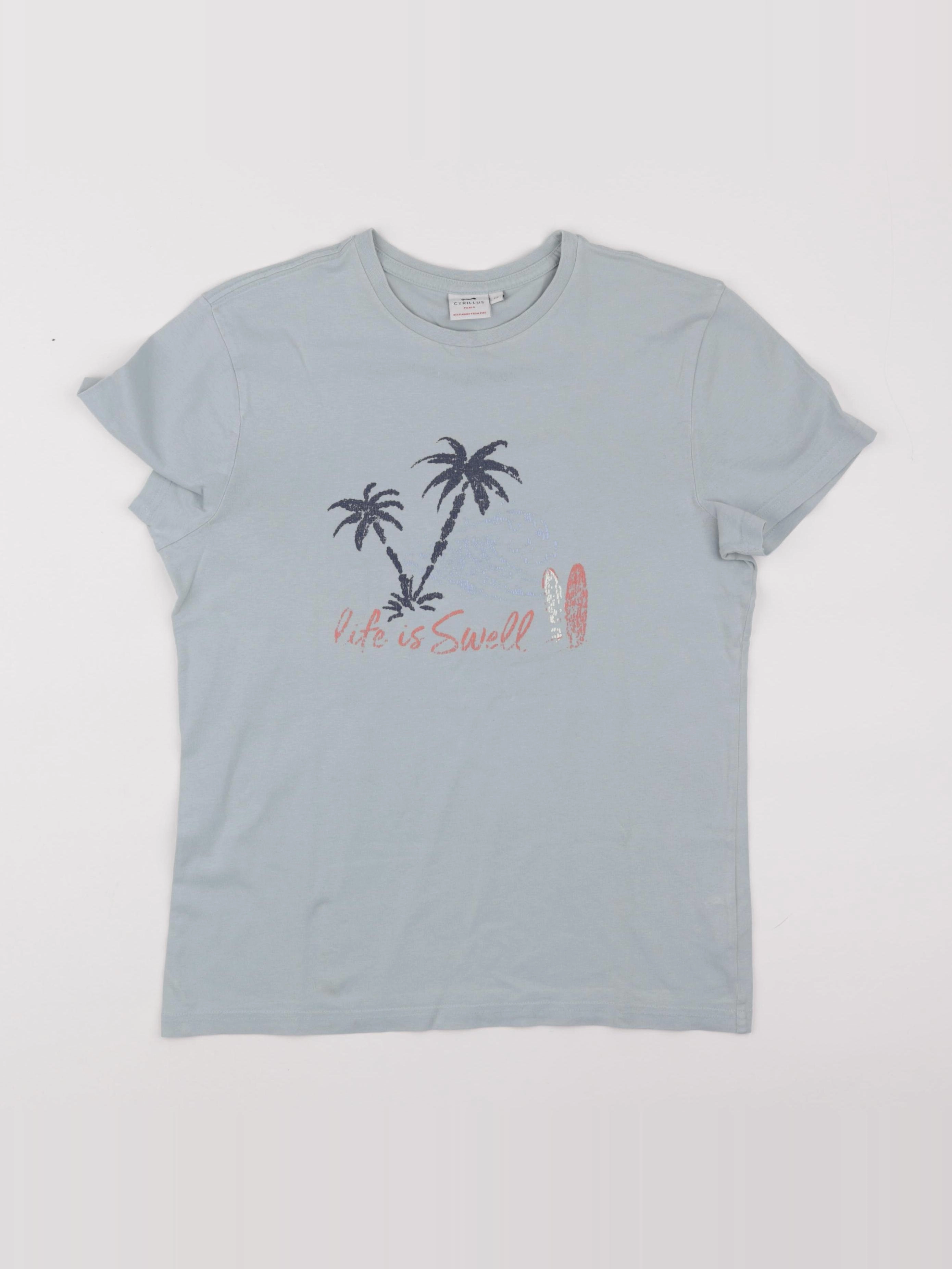 Cyrillus - tee-shirt vert - 12 ans
